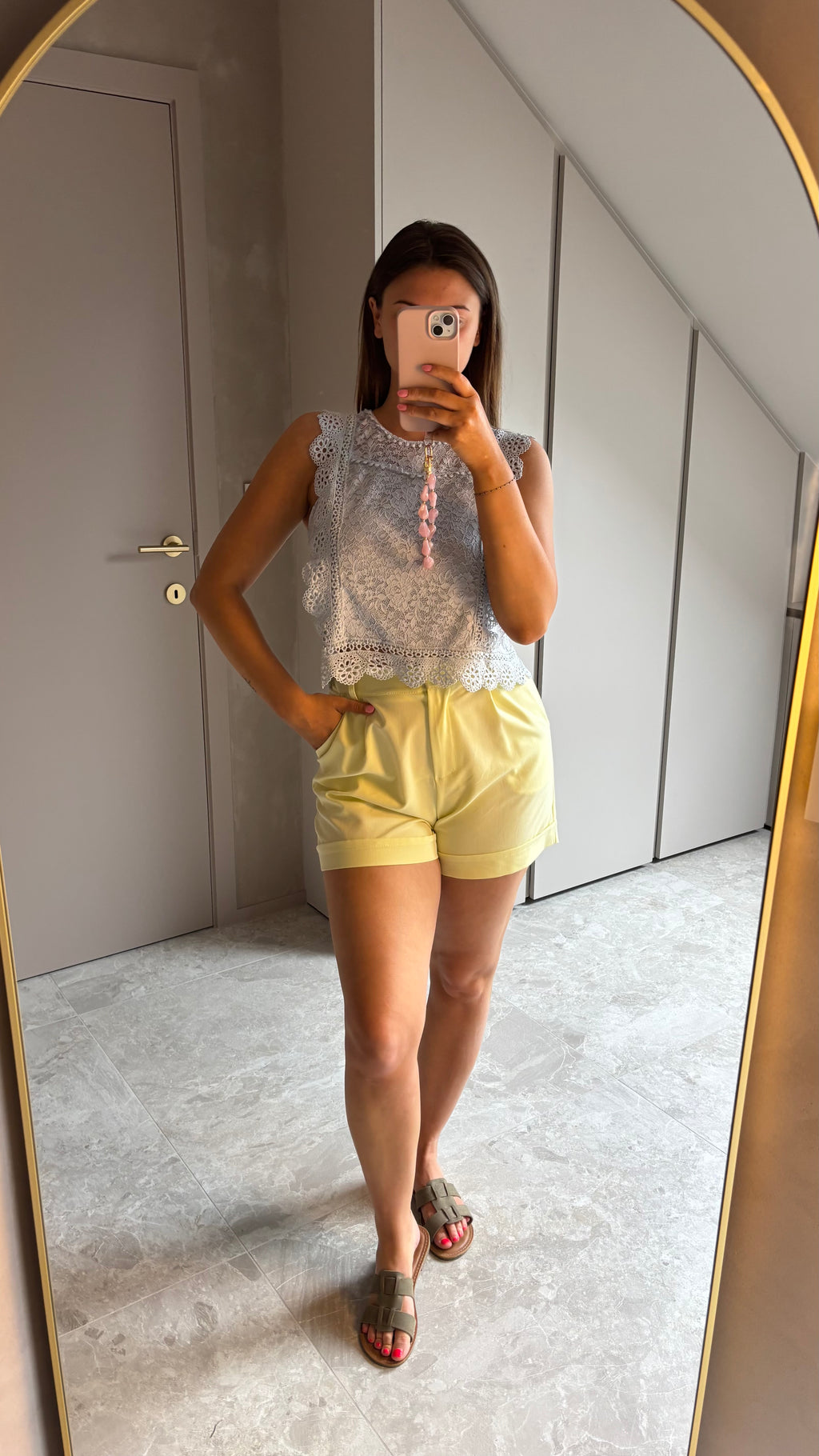 Baby Blue Grace Top