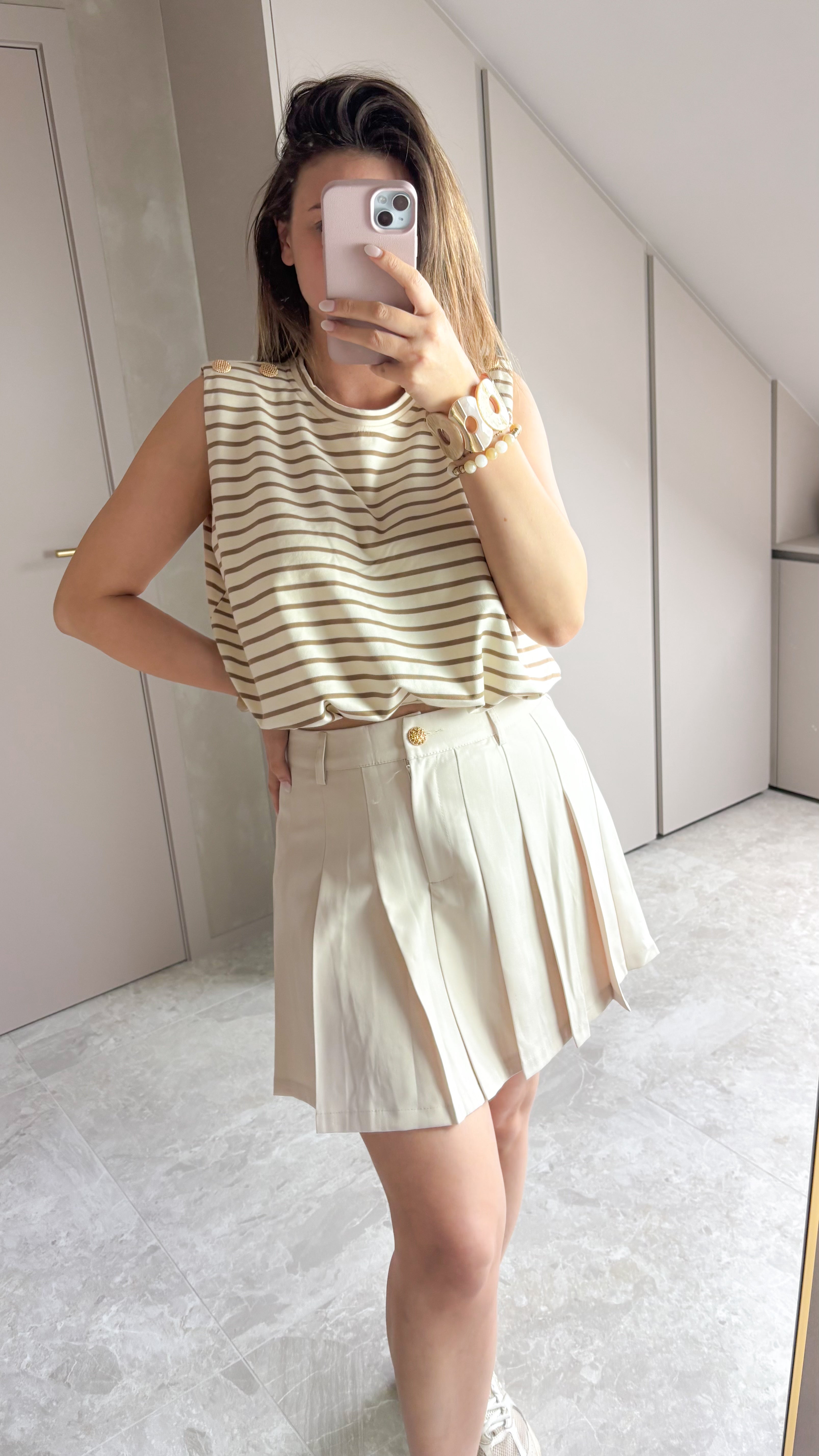 Capri Stripe Top
