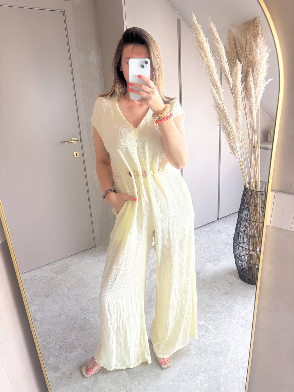 Yellow Sunset Jumpsuit