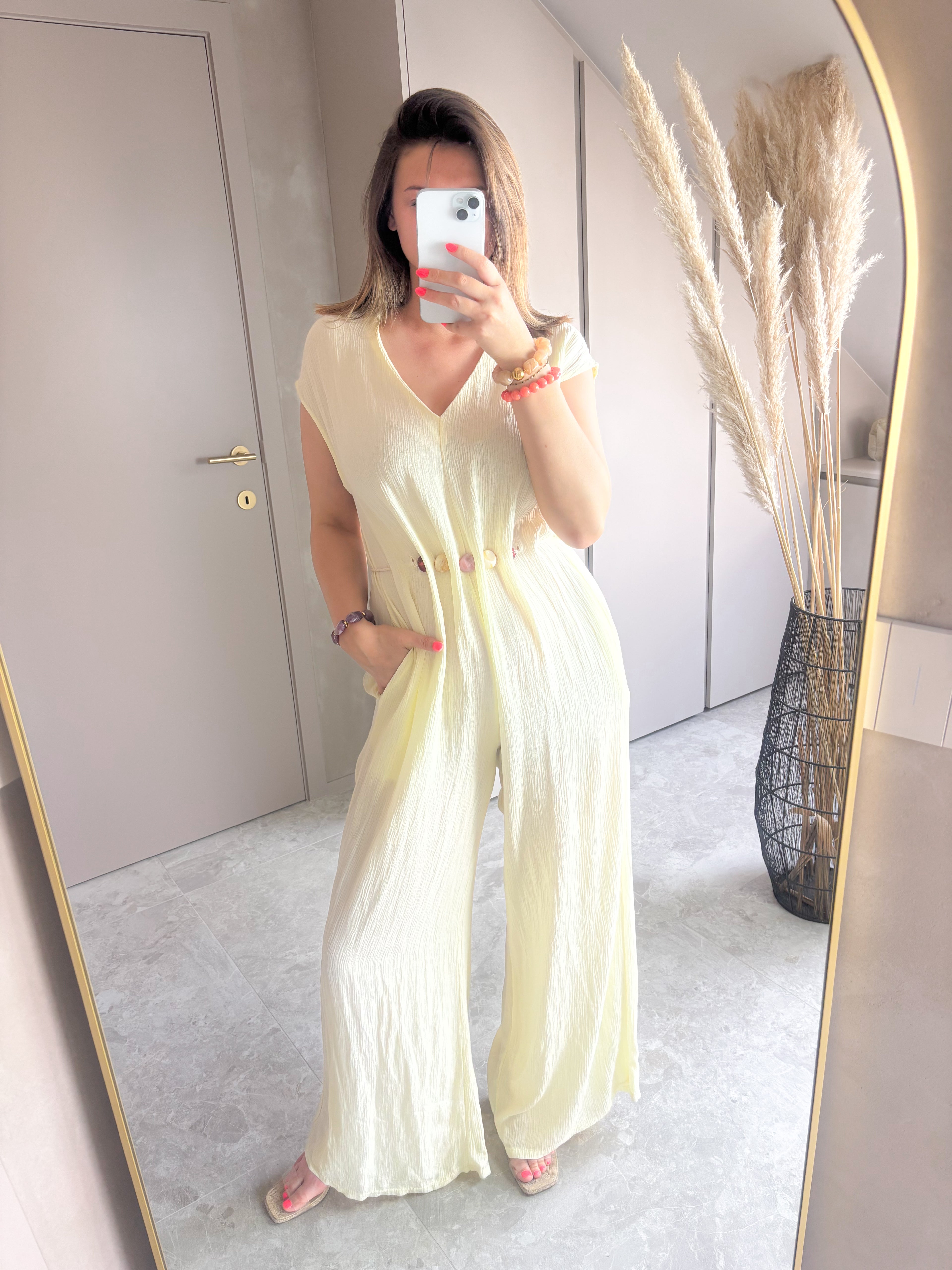 Yellow Sunset Jumpsuit