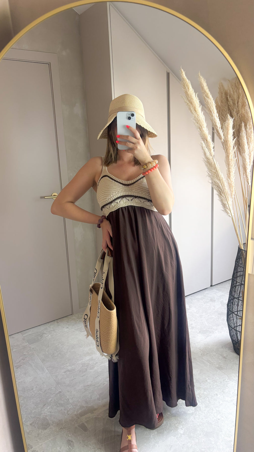 Mocha Coast Dress