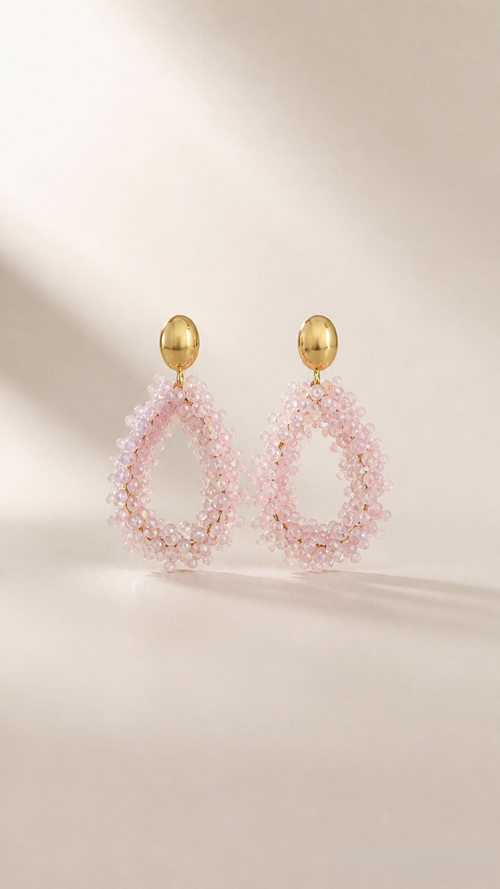 Pearl Petal Earrings