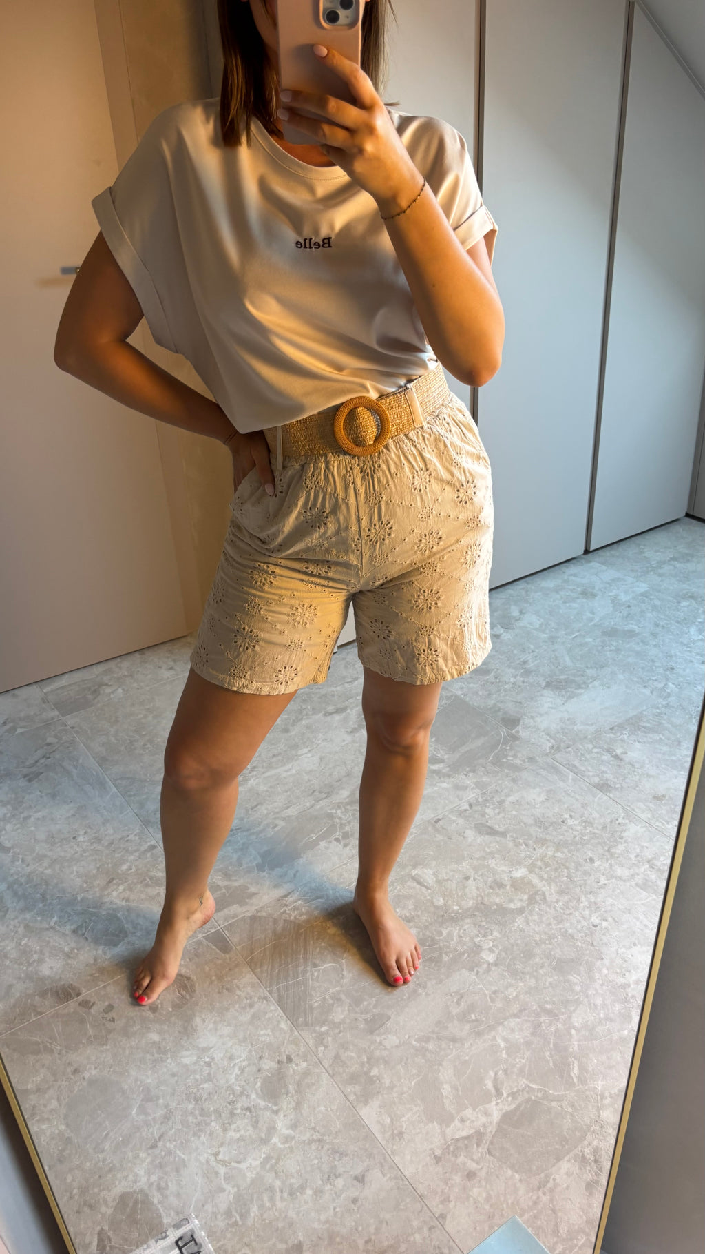 Solène Short - Beige