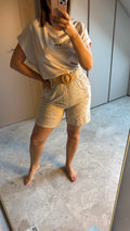 Solène Short - Beige