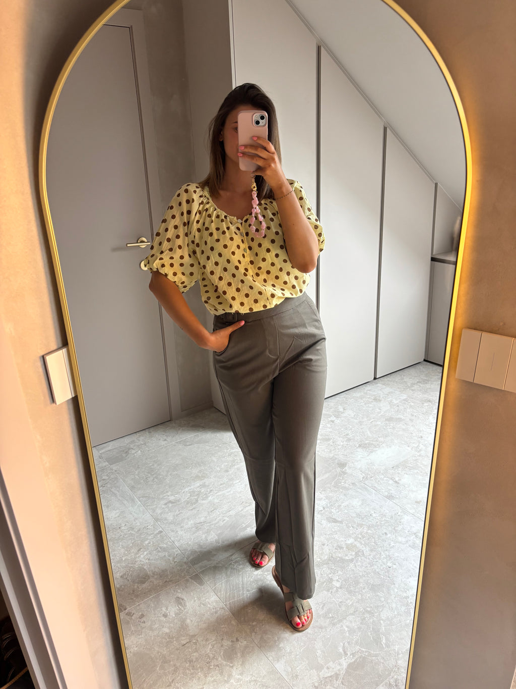 Sunny Dots Blouse