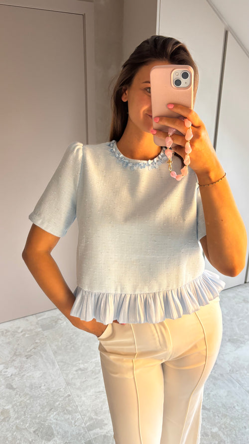 Blue Belle Top