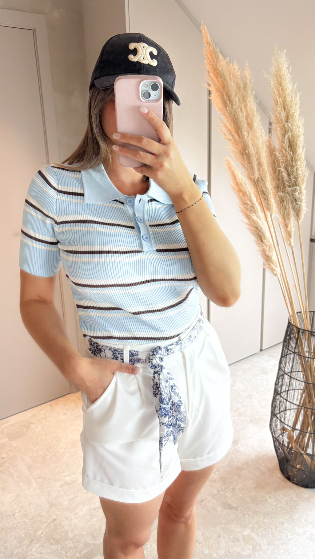 Parisienne polo - Blue