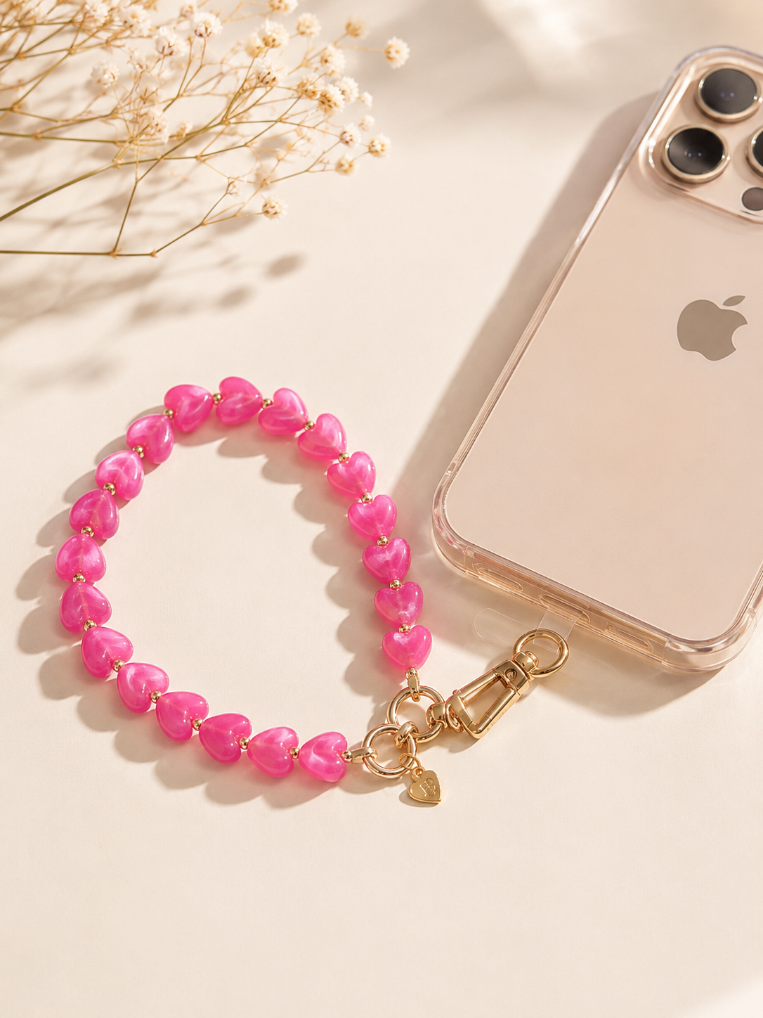 Candy Heart Phone Strap
