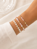 Blush Pearl Bracelet Set