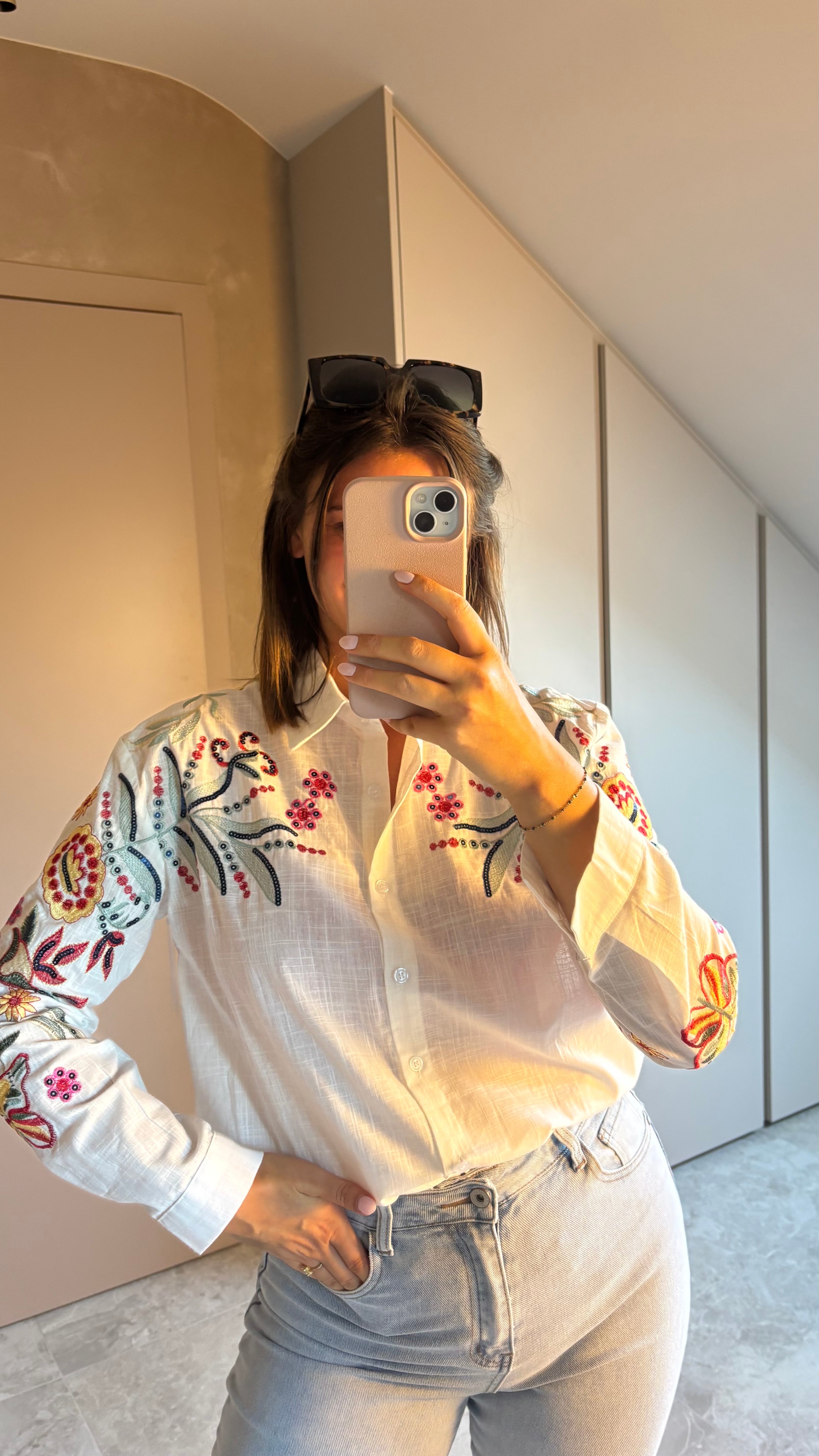 Fiore Linen Blouse