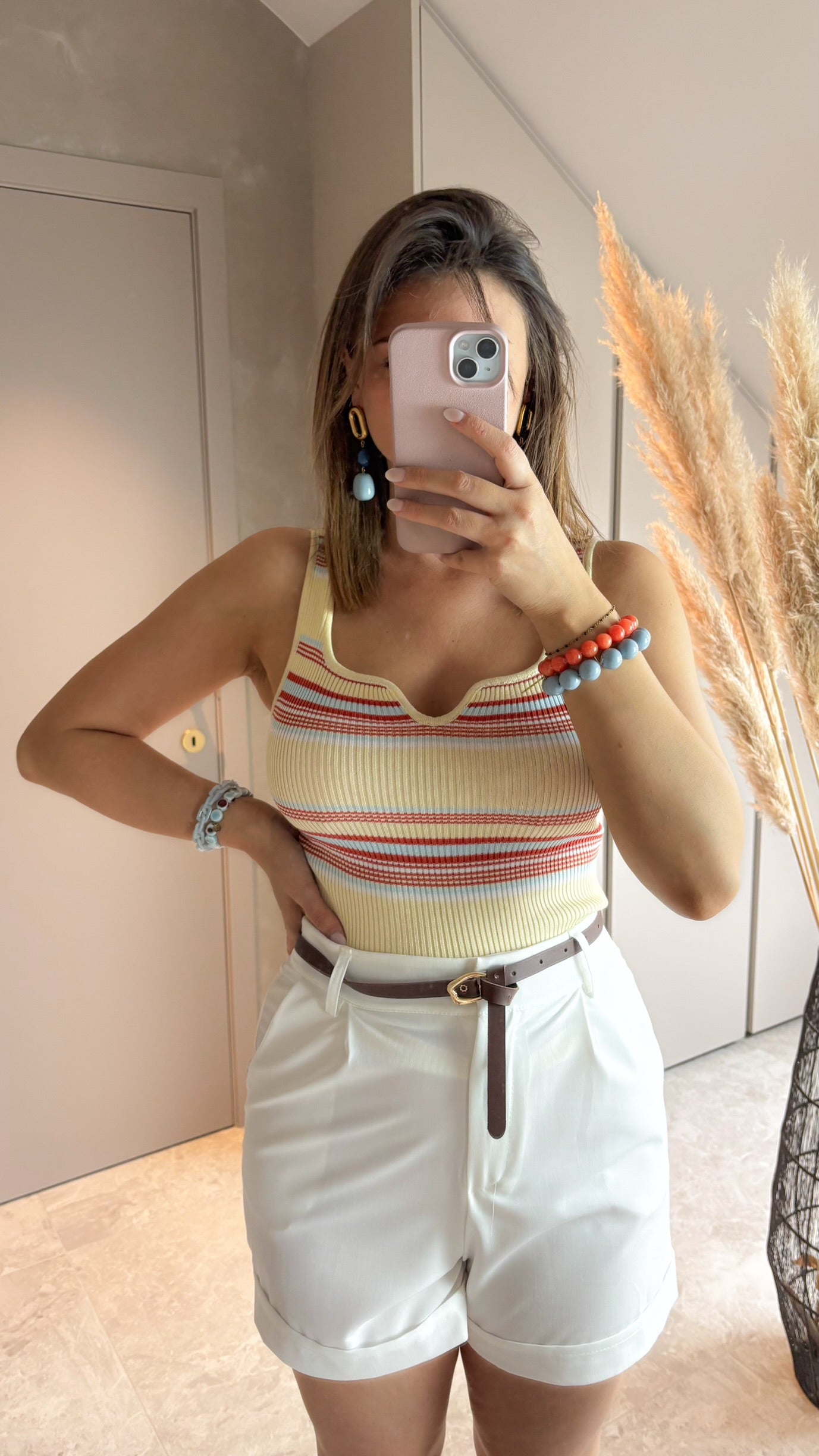Saint Tropez Top - Yellow