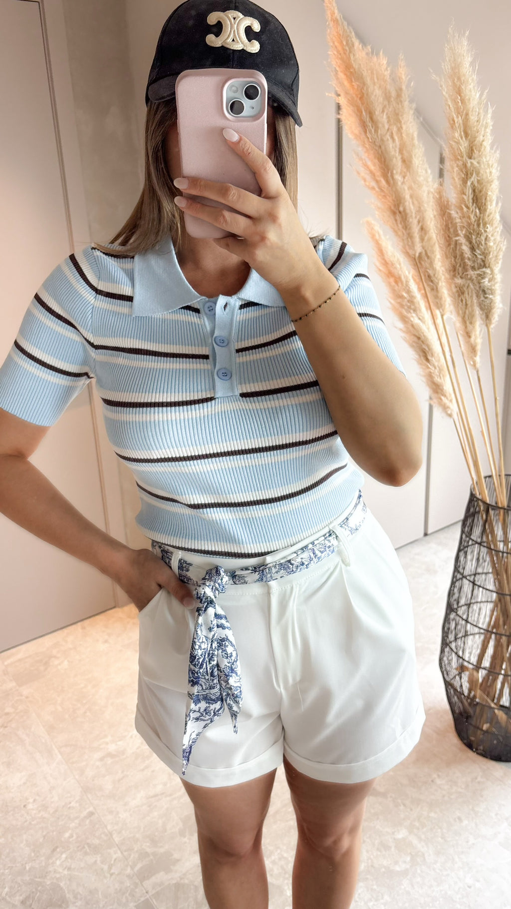Parisienne polo - Blue