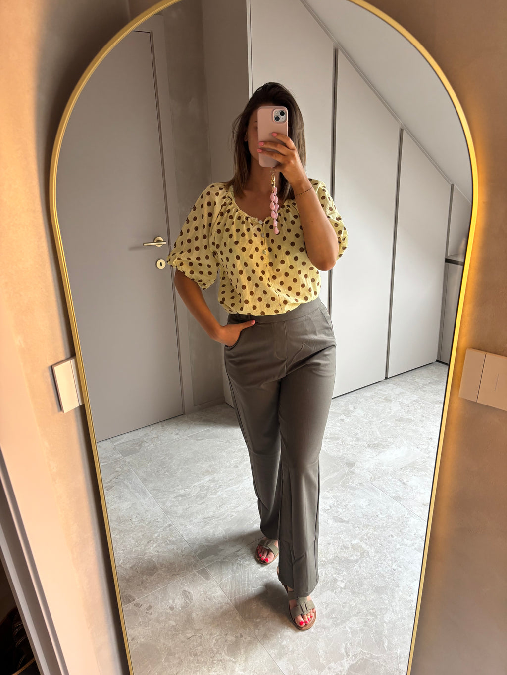Sunny Dots Blouse