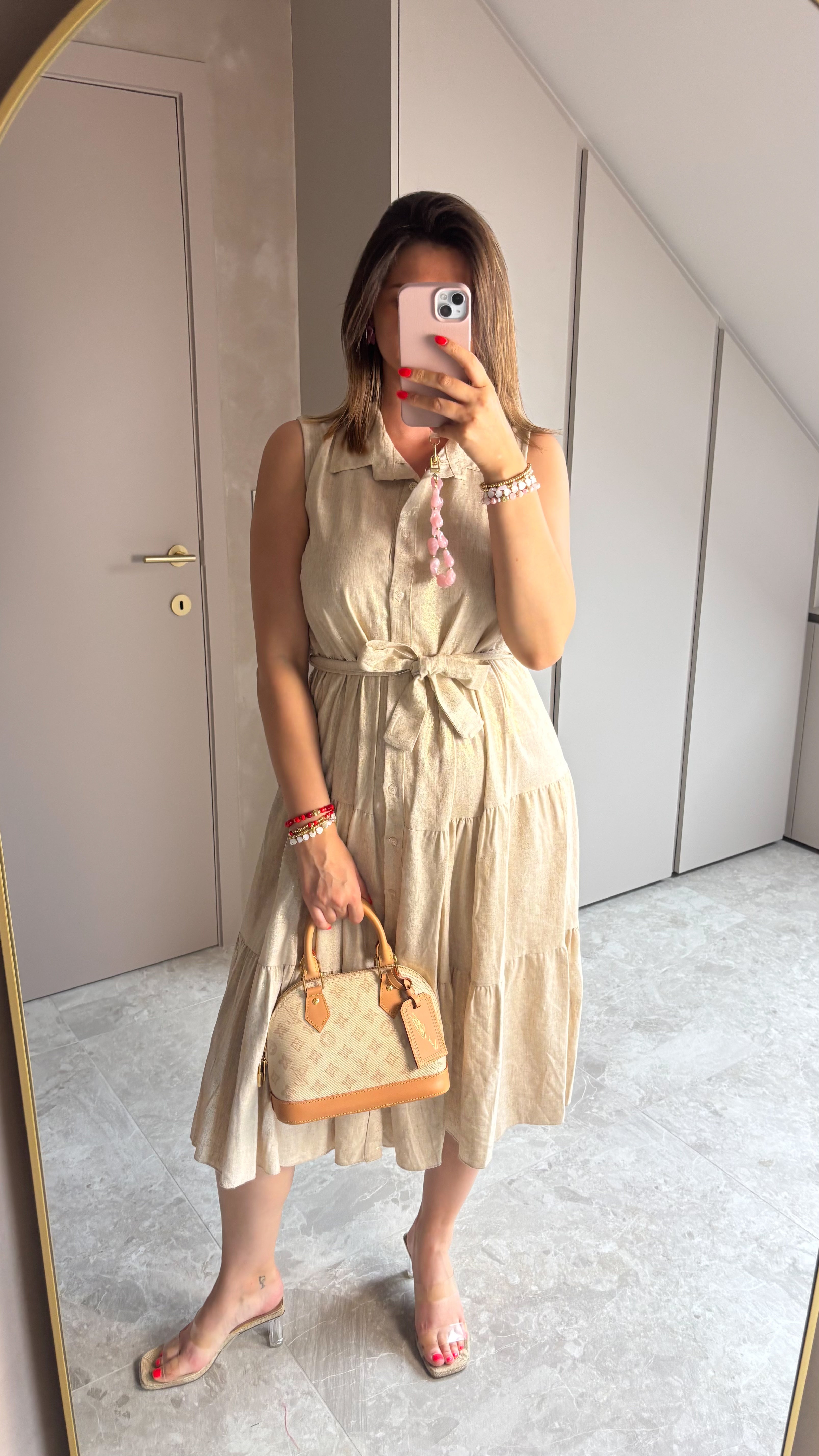Golden Glow Dress