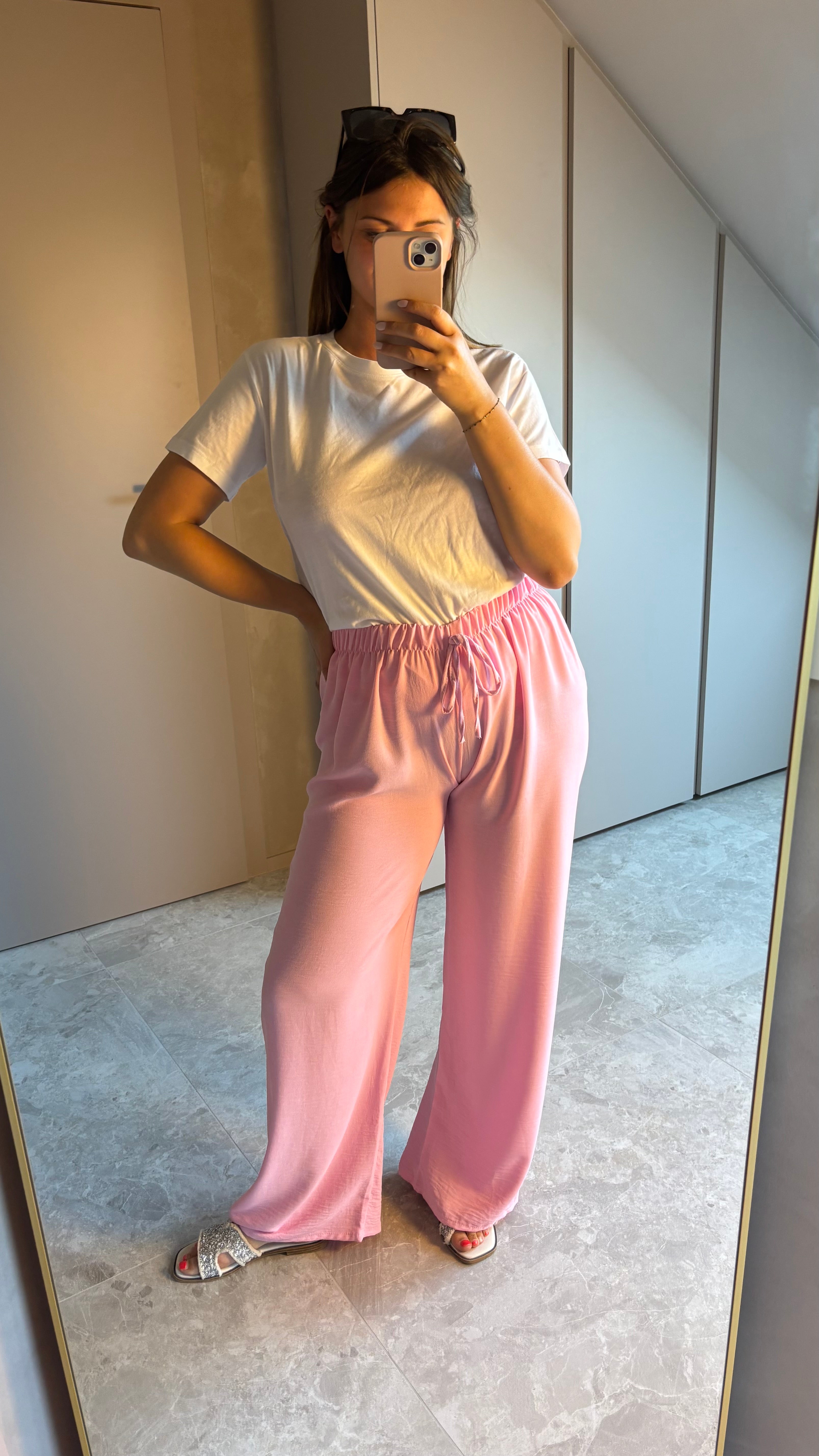 Sienna Pants - Pink
