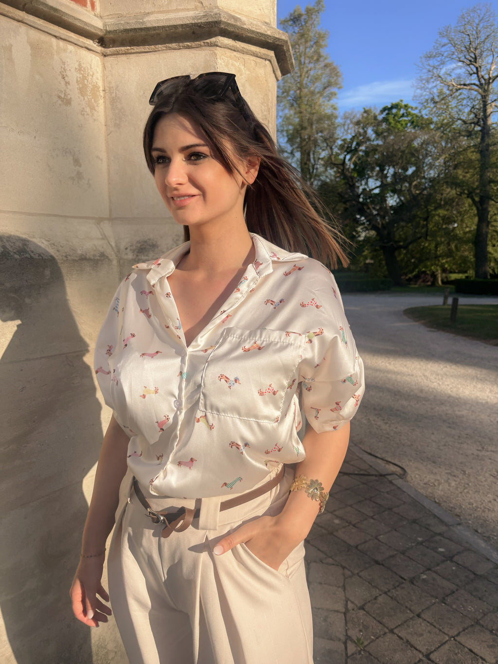 Teckel Chic Blouse