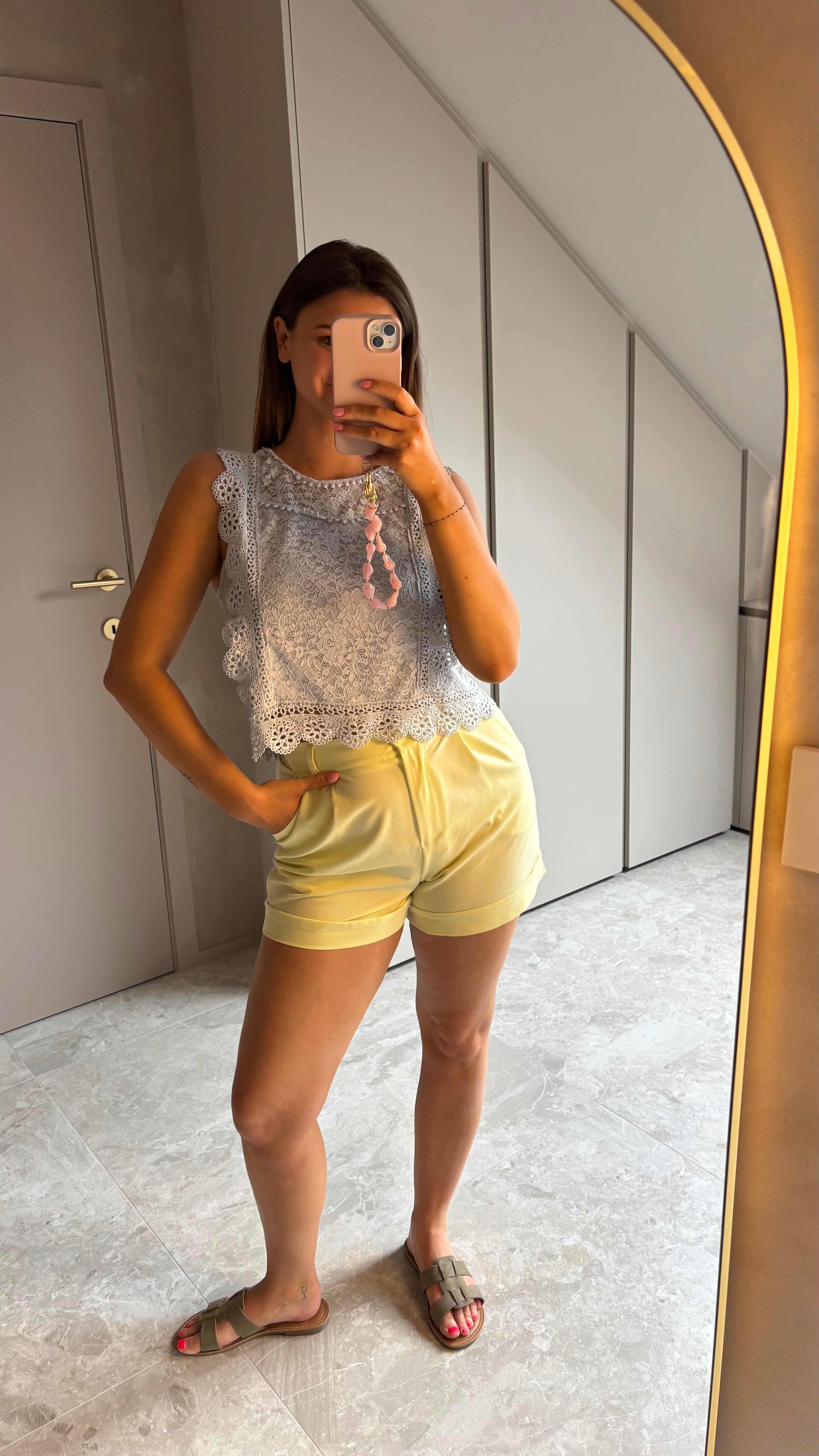 Lemon Glow Shorts