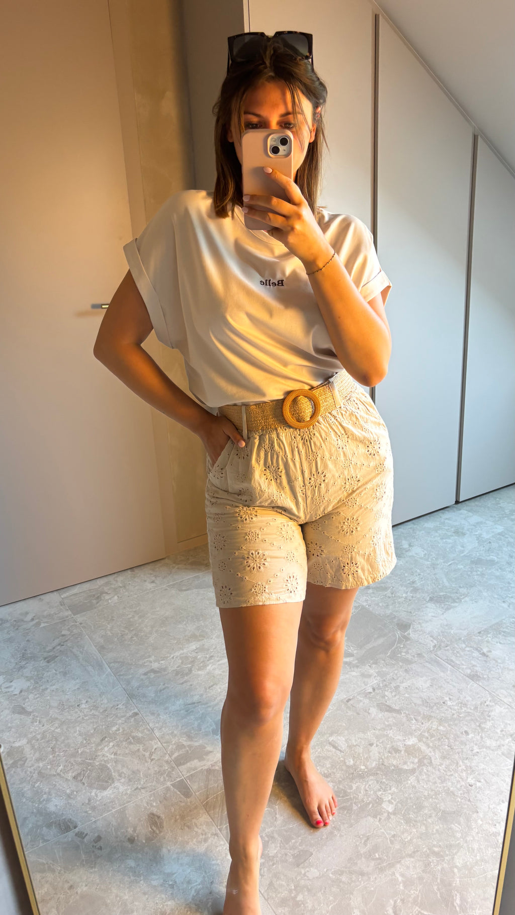 Solène Short - Beige