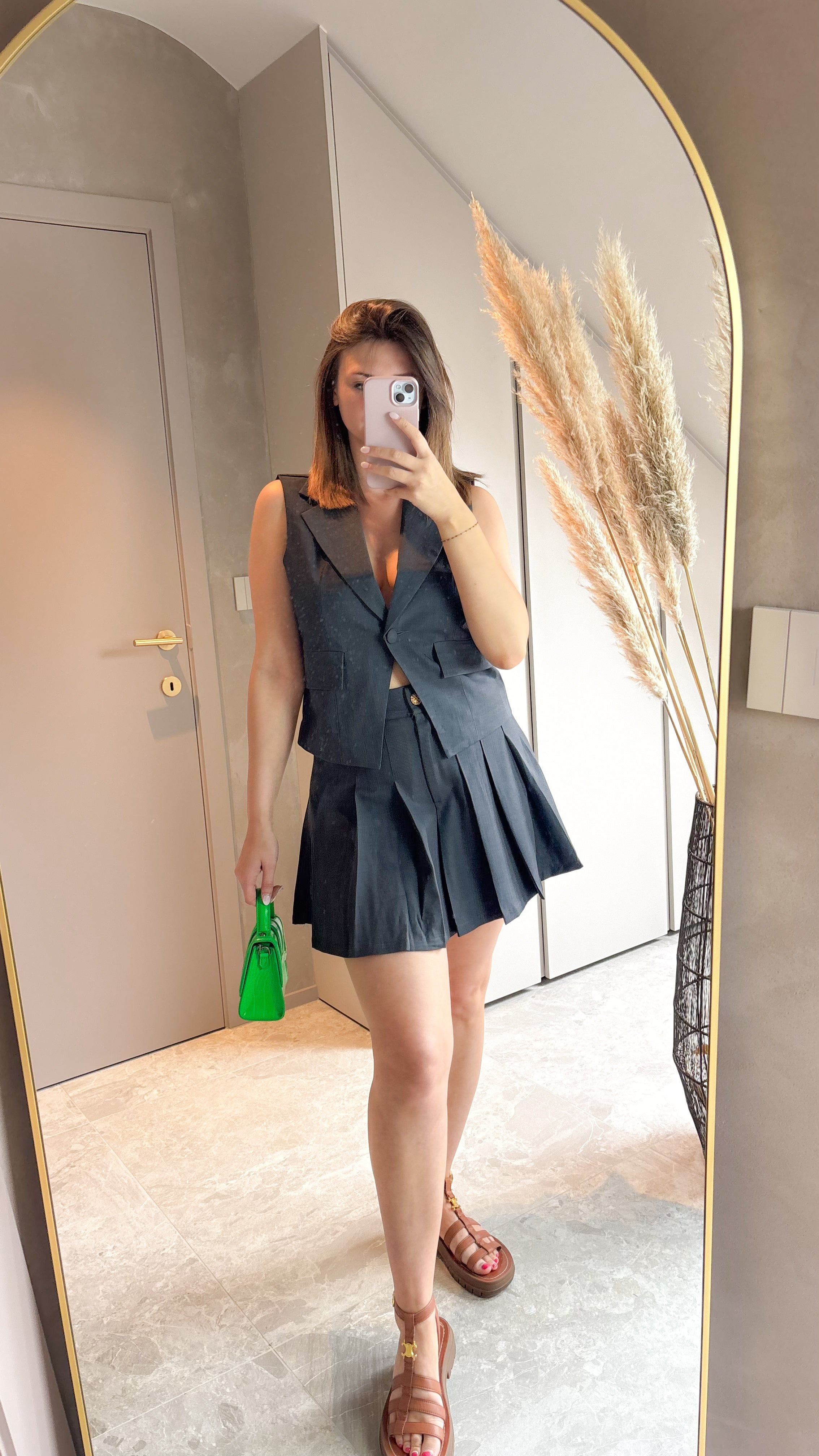 Cool Girl short/rok - Grey