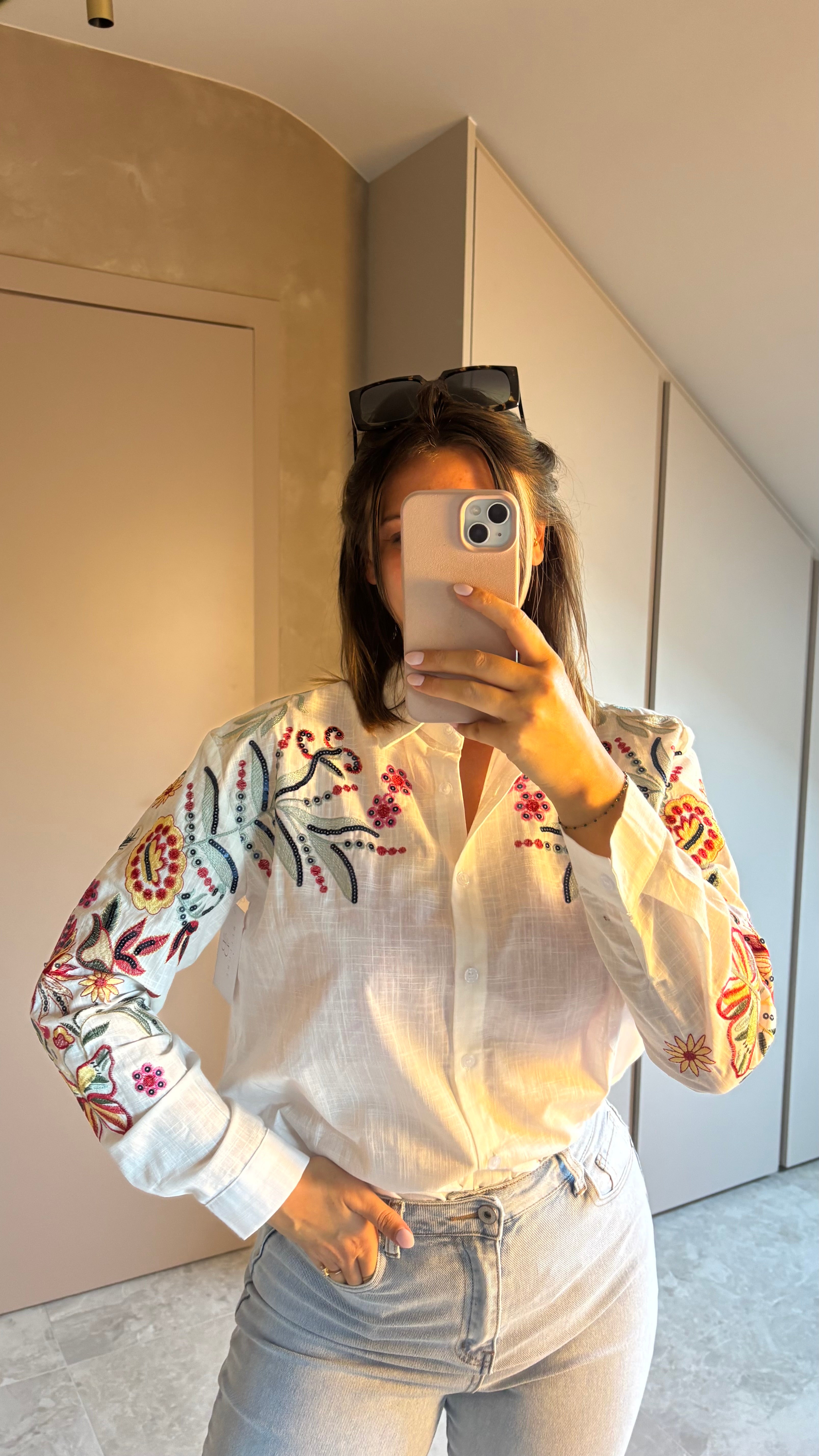 Fiore Linen Blouse