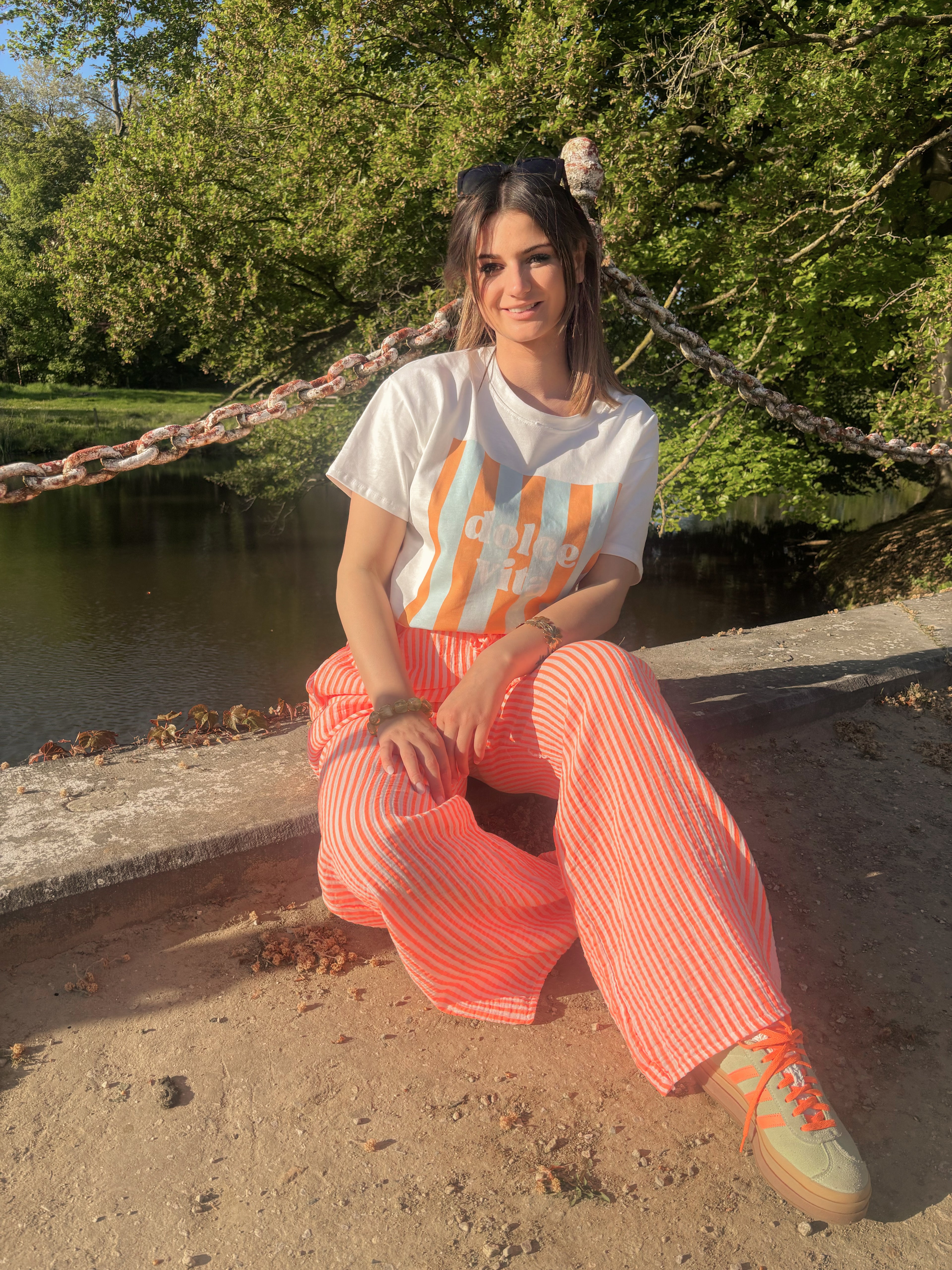 Sunset Stripe broek