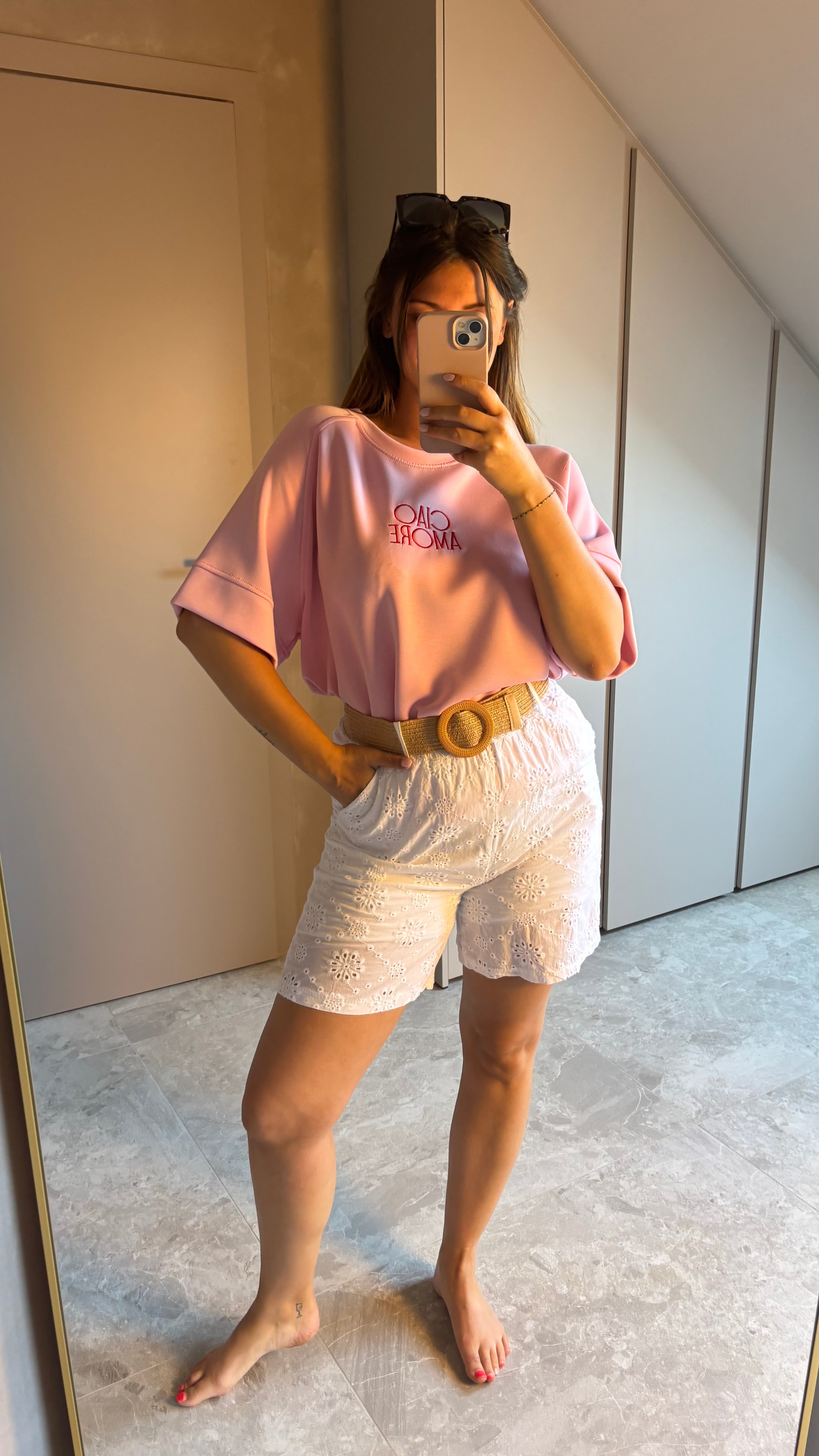 Solène Short - White