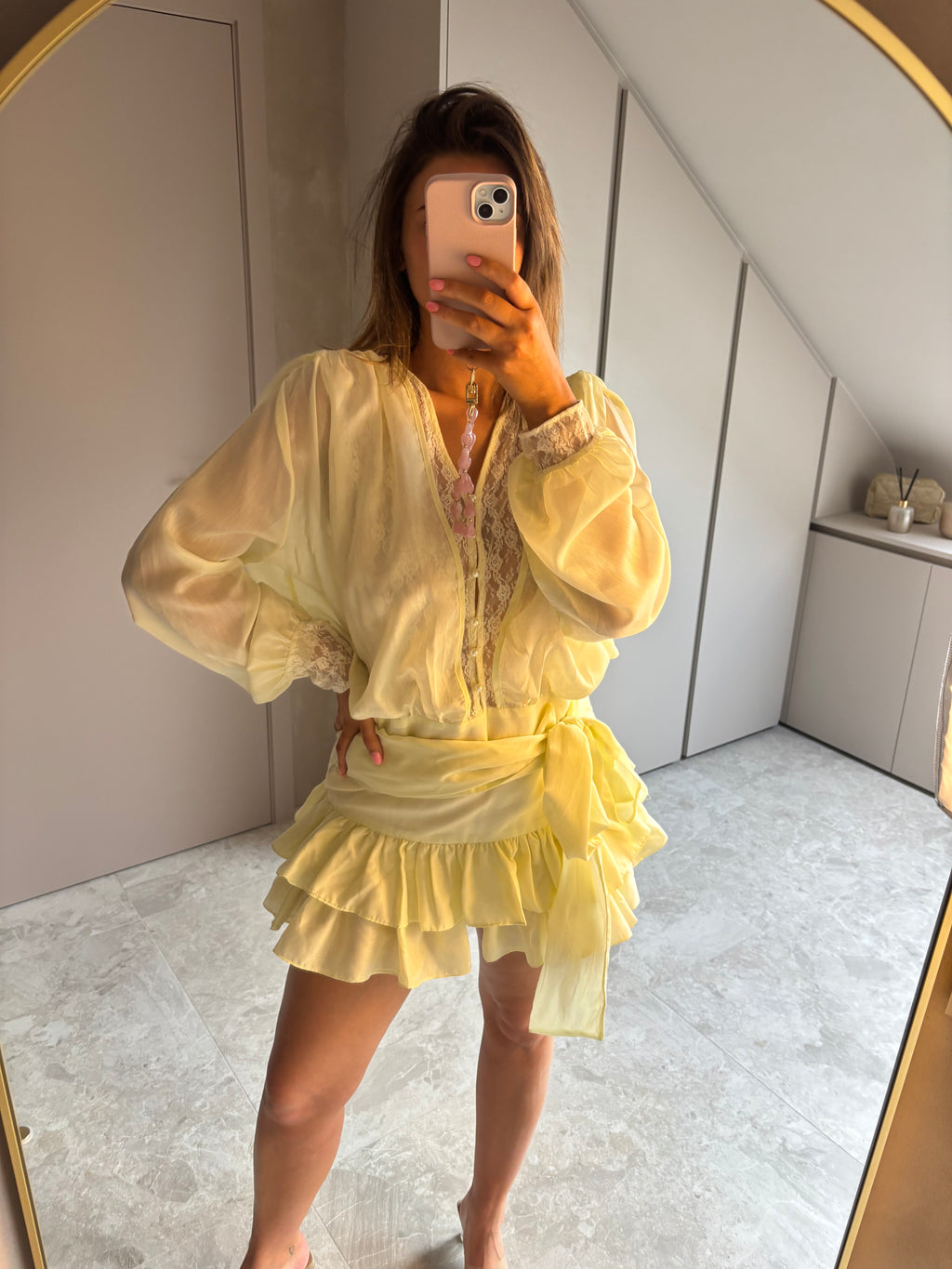 Lemon Romance Dress
