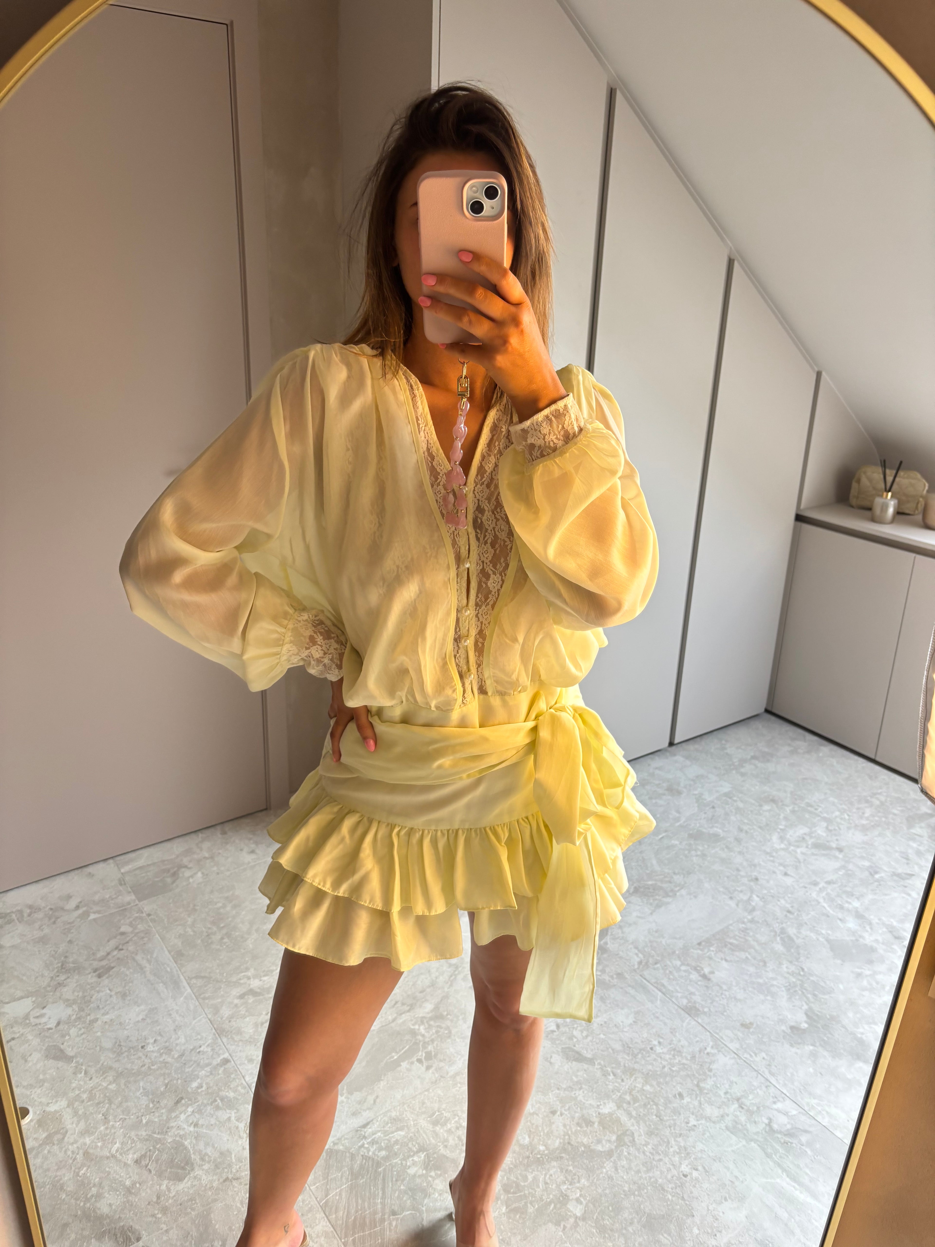 Lemon Romance Dress