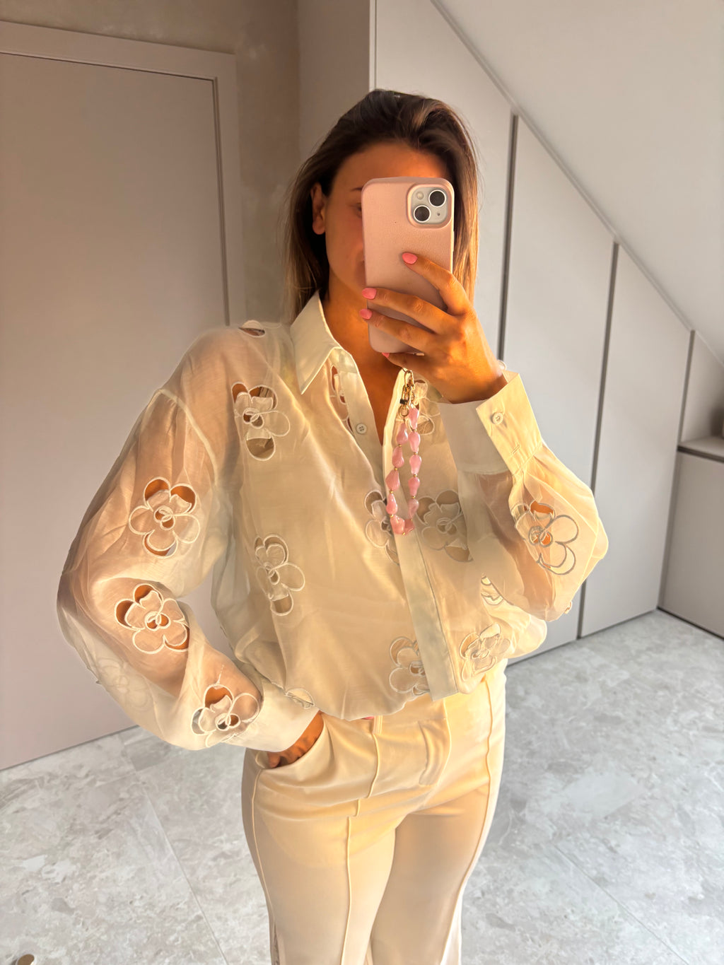 Sage Bloom Blouse