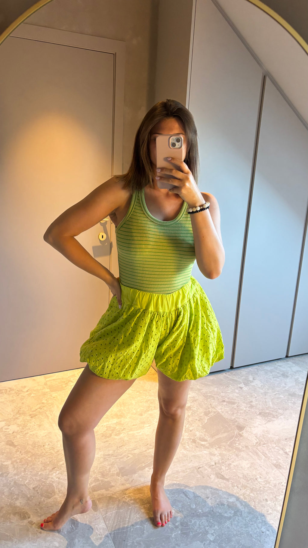 Bloom Balloon Short - Green