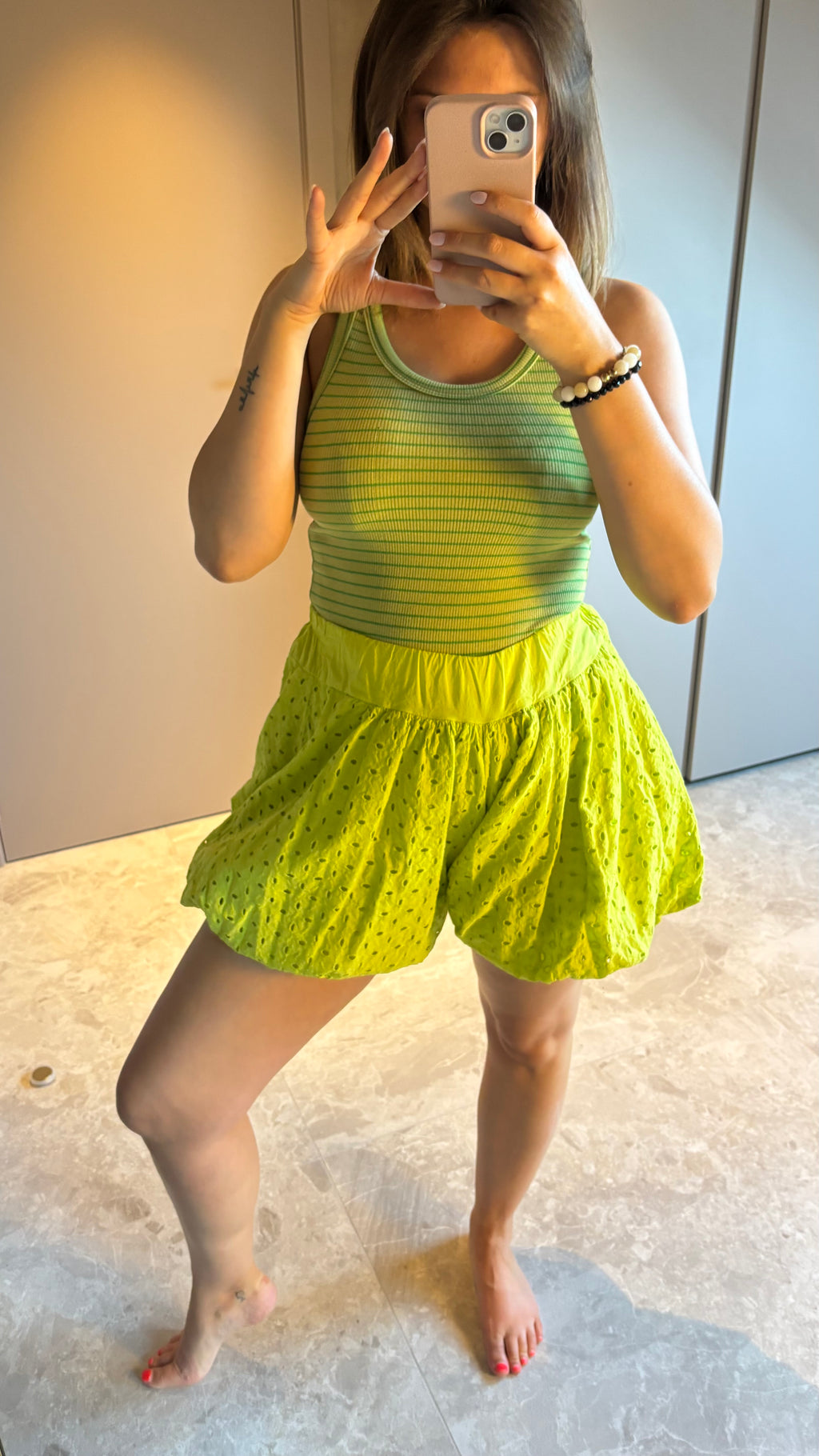Bloom Balloon Short - Green