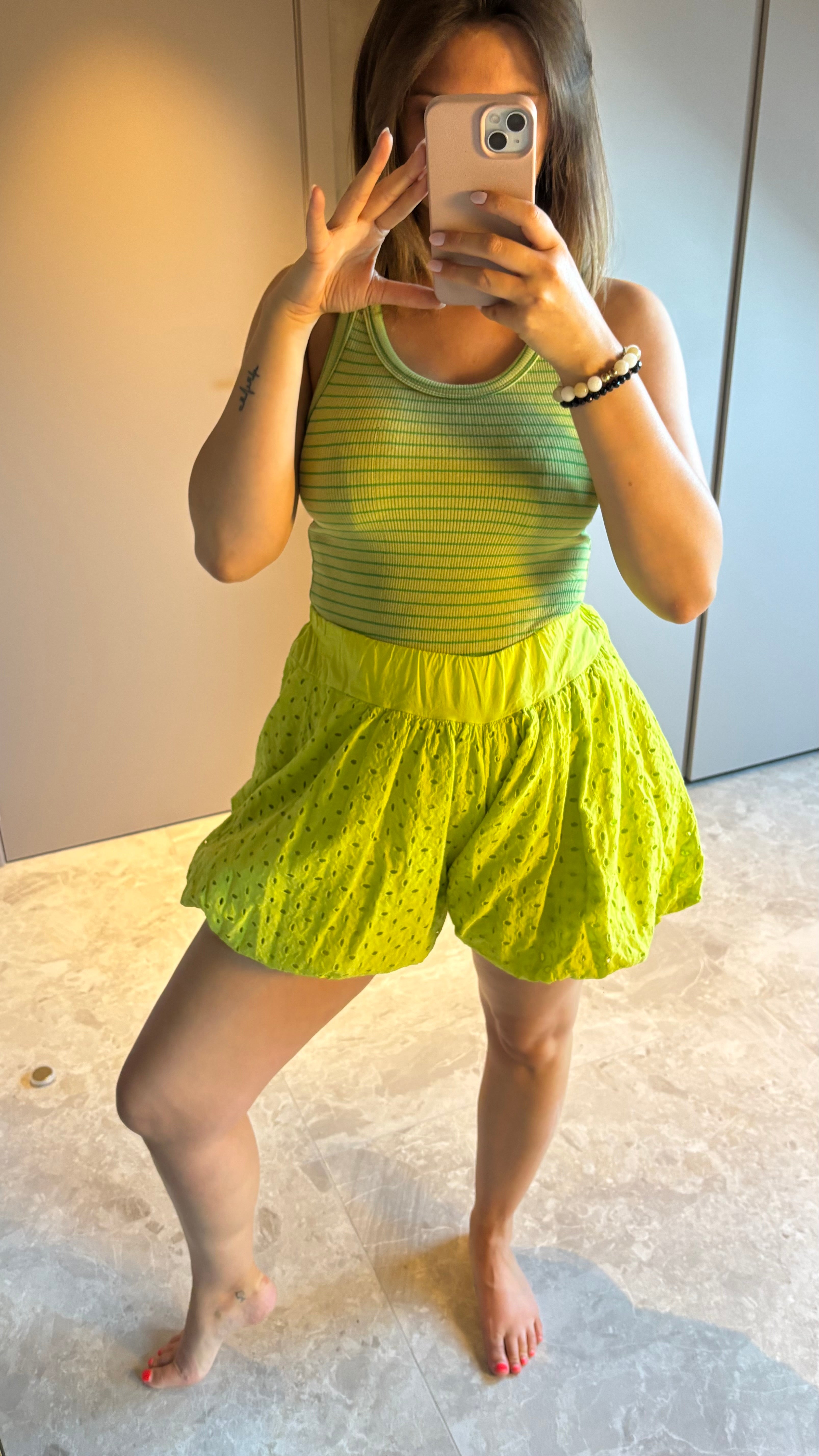 Bloom Balloon Short - Green
