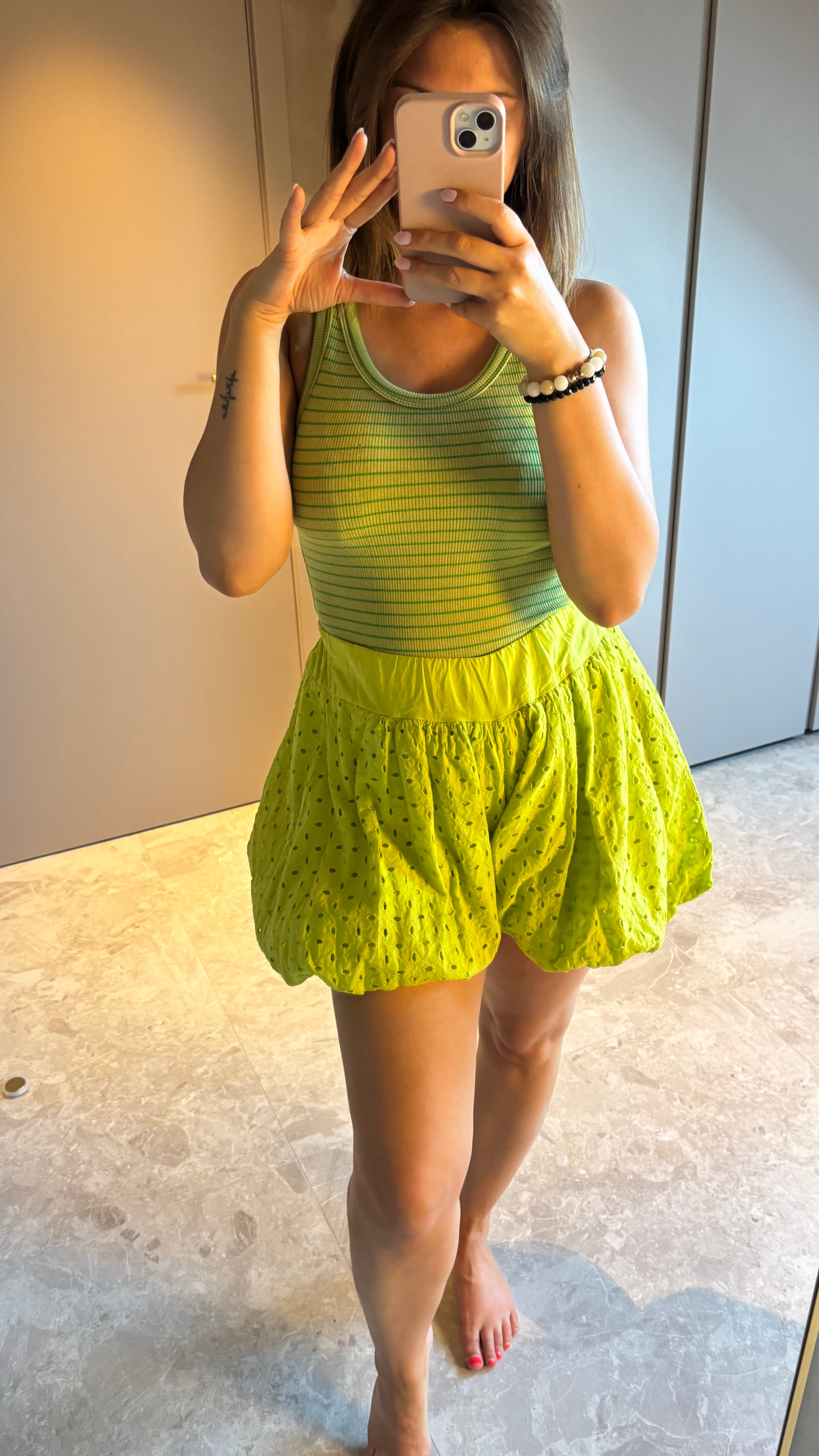 Bloom Balloon Short - Green