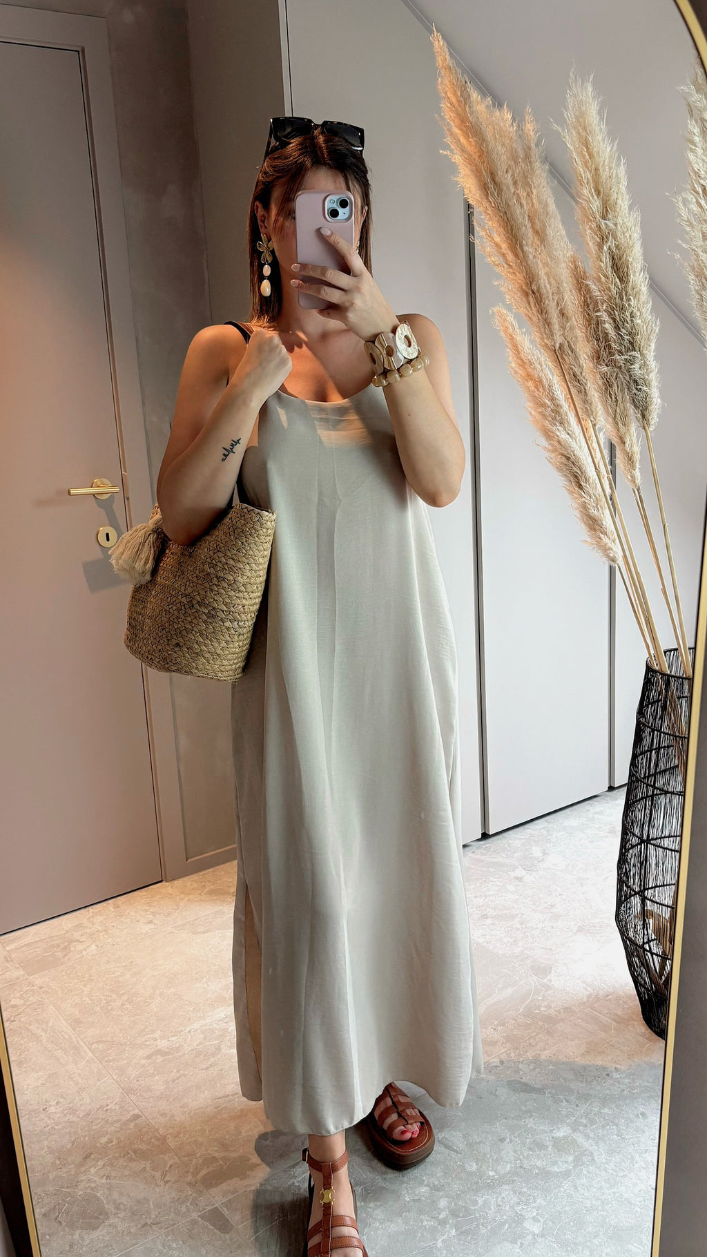 Summer Dress - Beige