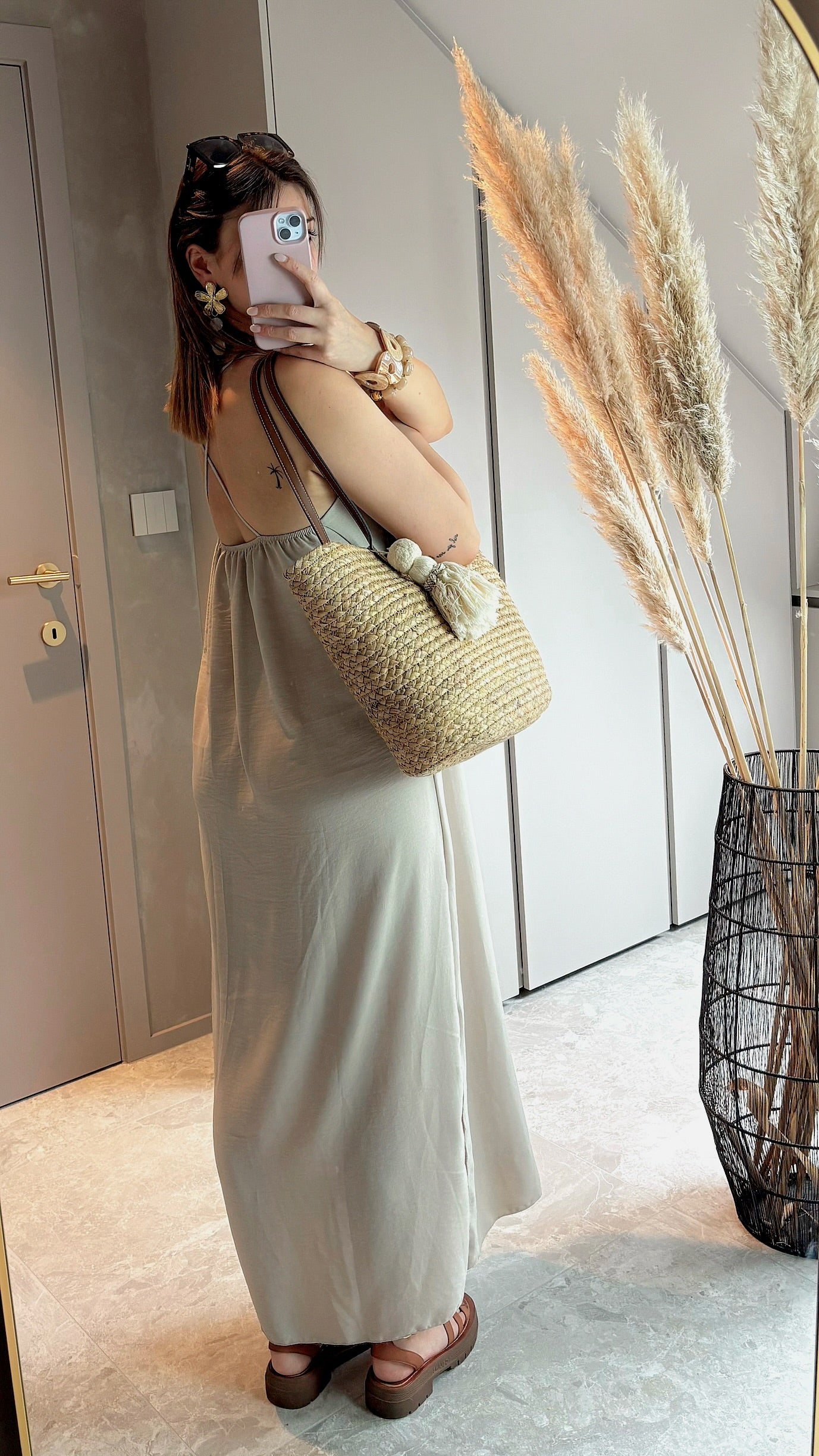 Summer Dress - Beige