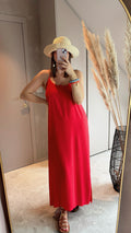 Summer Dress - Red