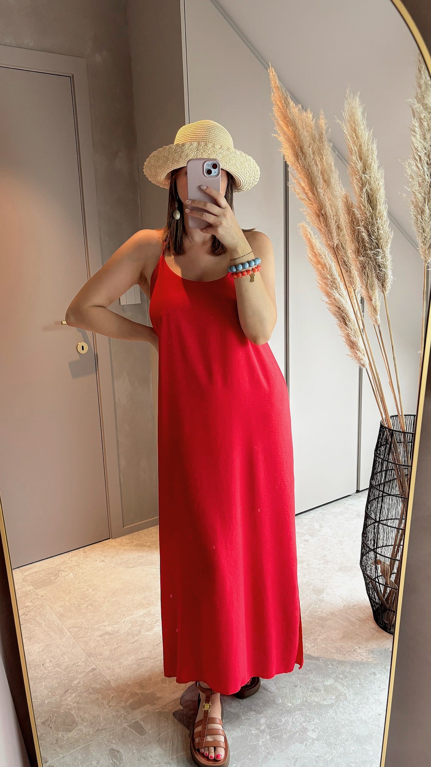 Summer Dress - Red