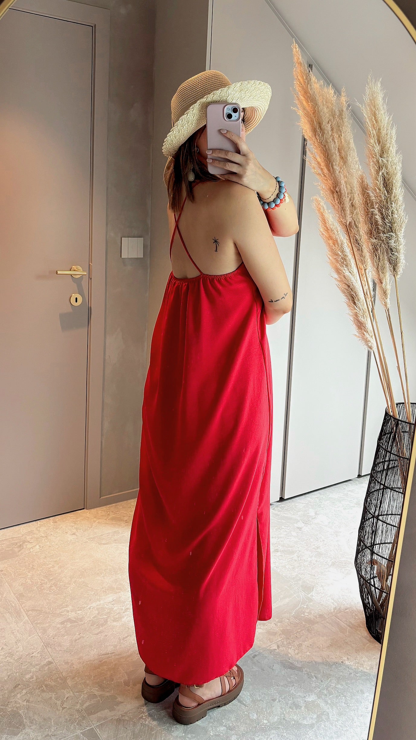 Summer Dress - Red