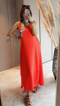 Summer Dress - Orange