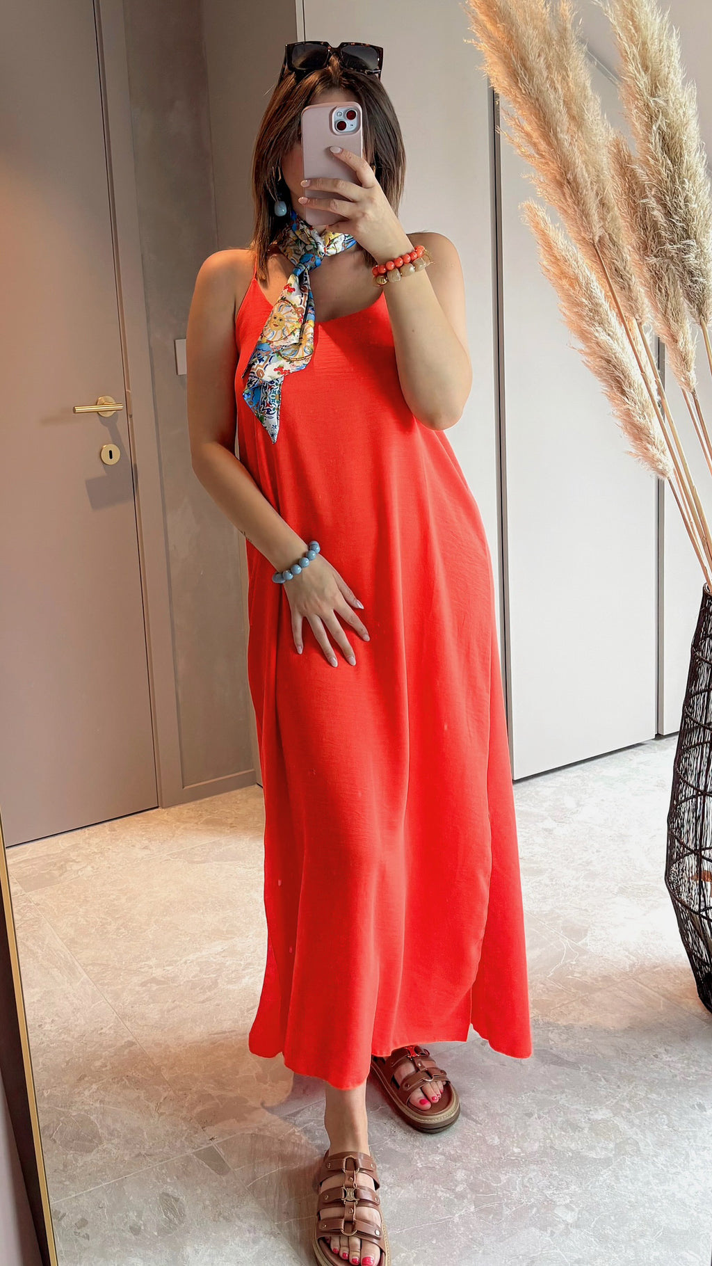 Summer Dress - Orange