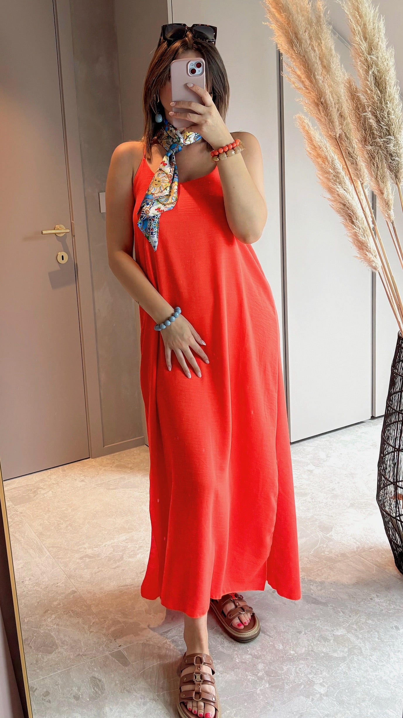 Summer Dress - Orange