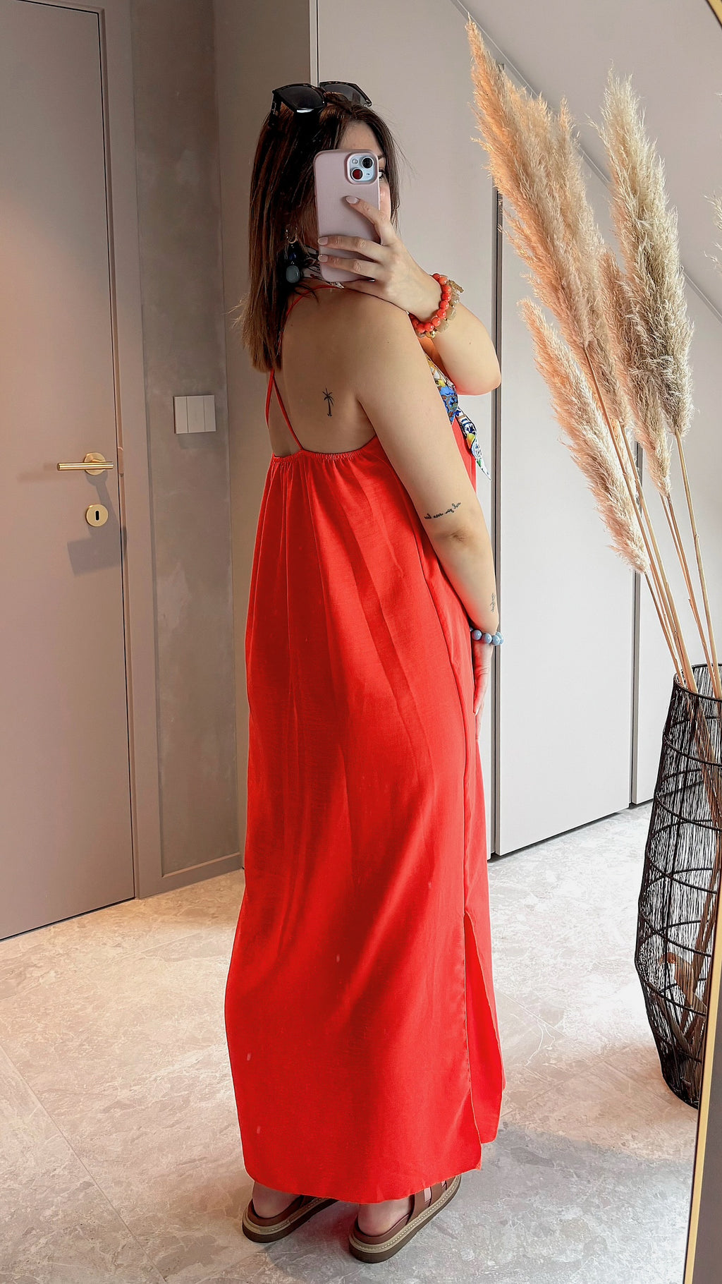 Summer Dress - Orange