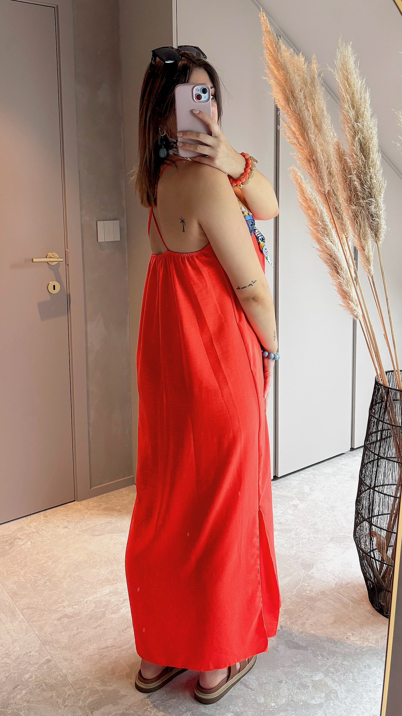 Summer Dress - Orange