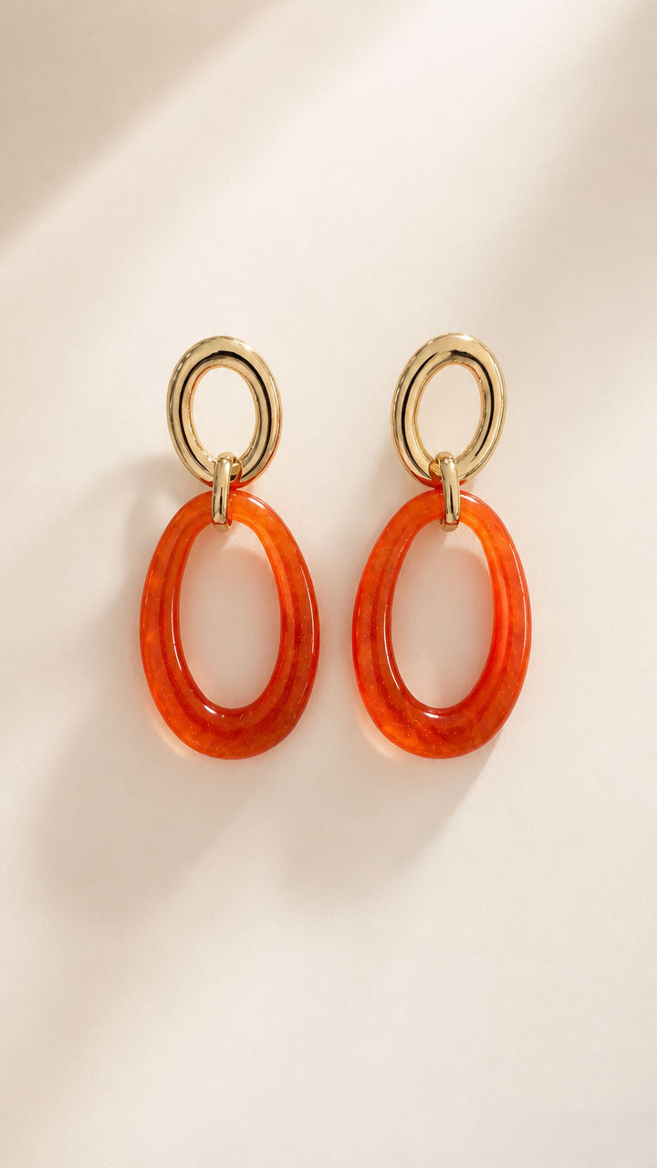 Orange Crush Earrings