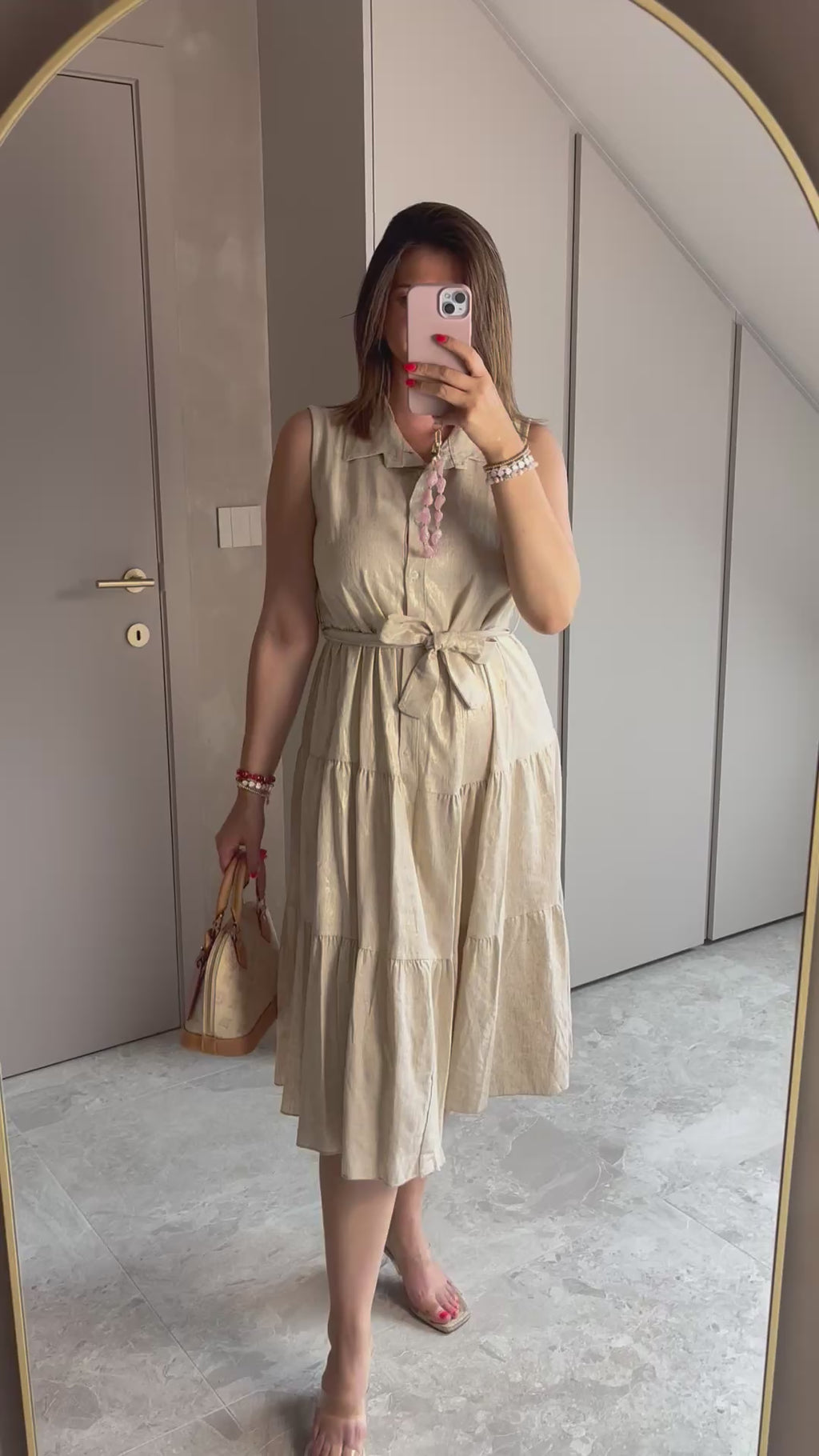 Golden Glow Dress