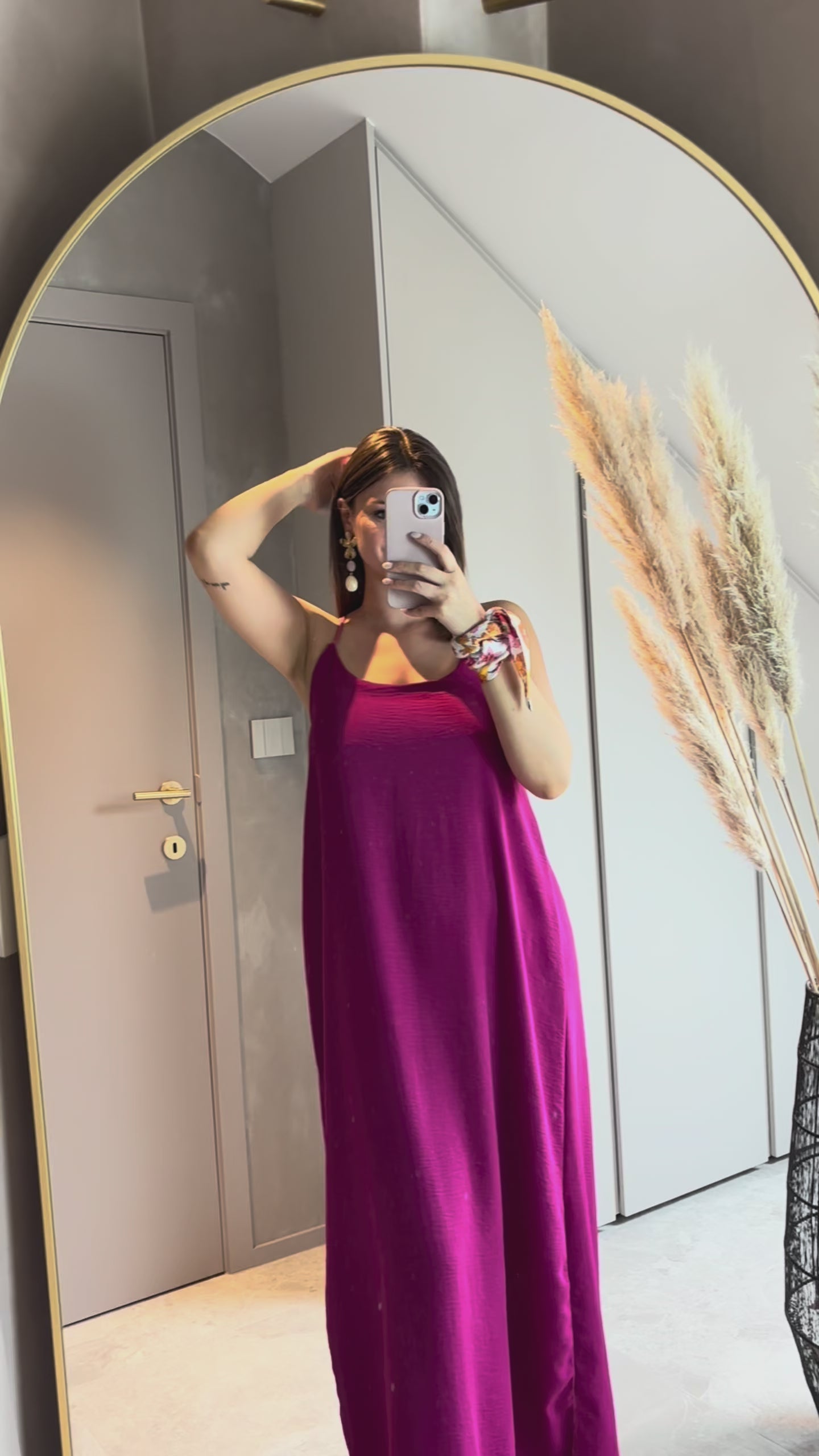 Summer Dress - Fuchsia