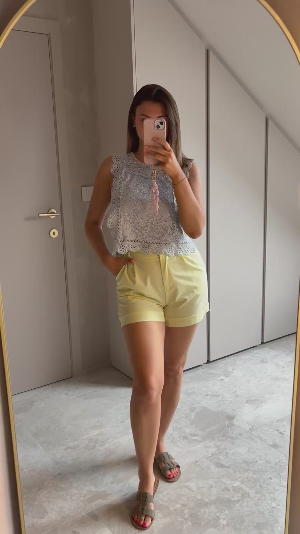 Lemon Glow Shorts