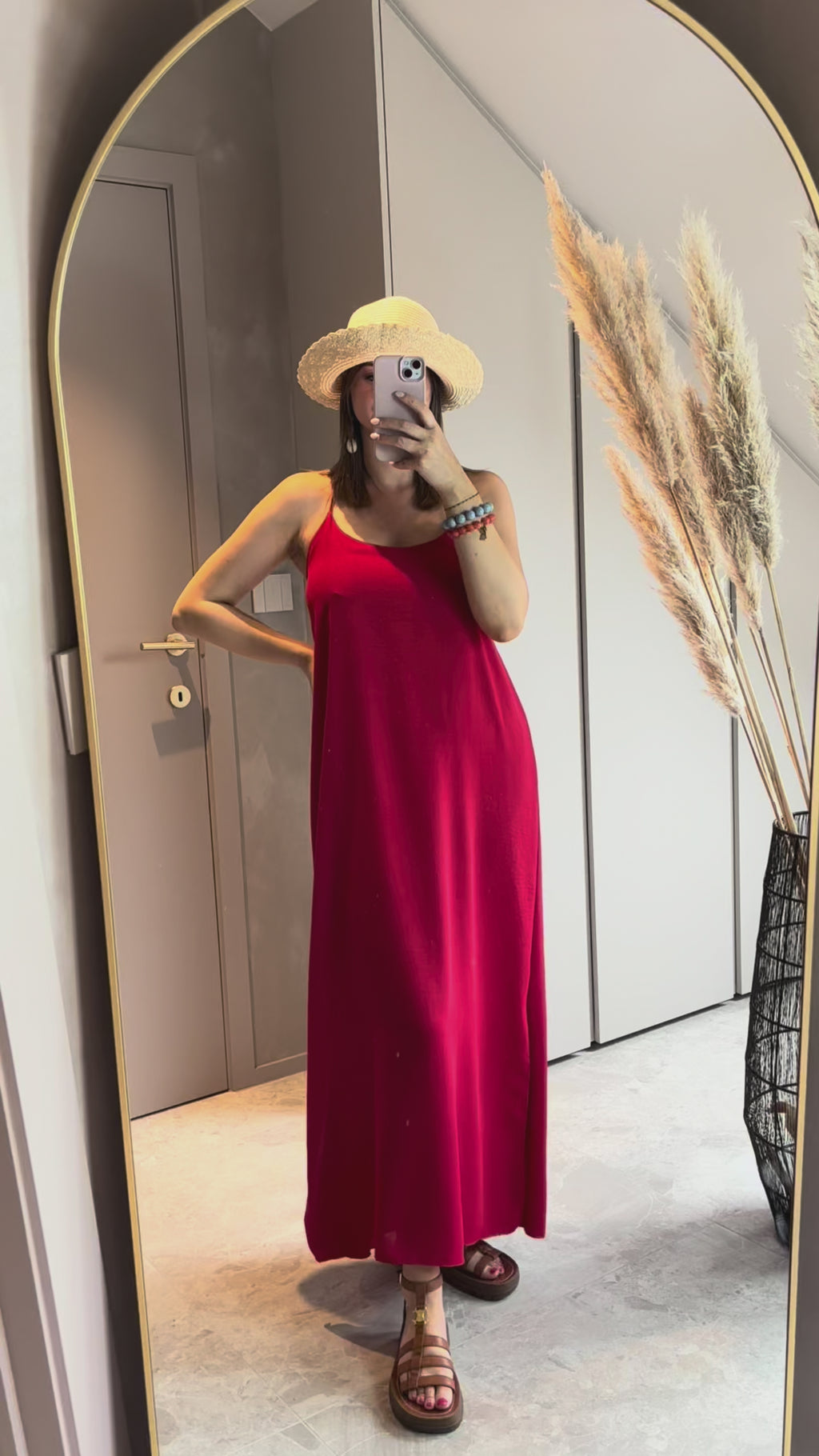 Summer Dress - Red