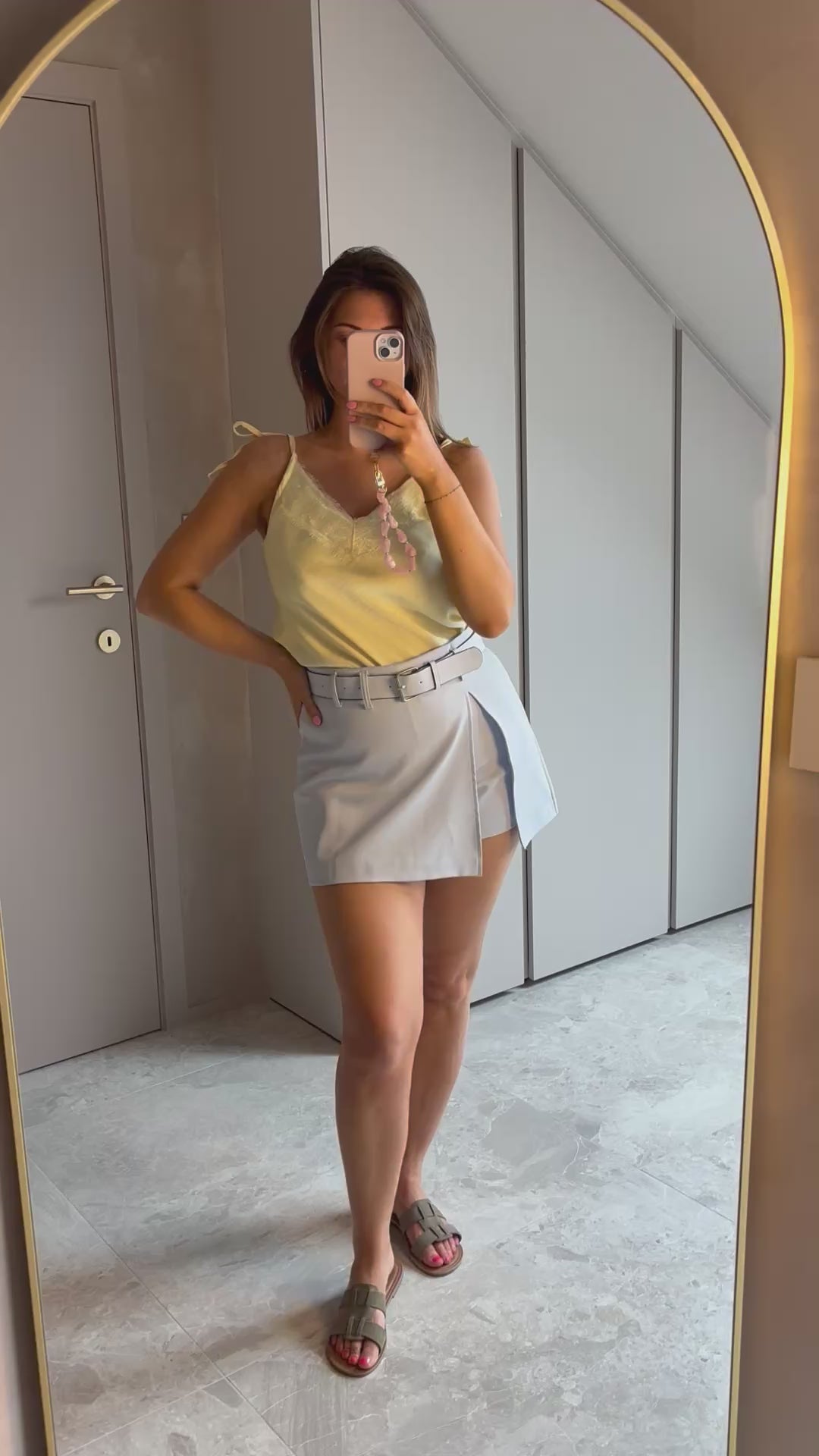 Blue Skort