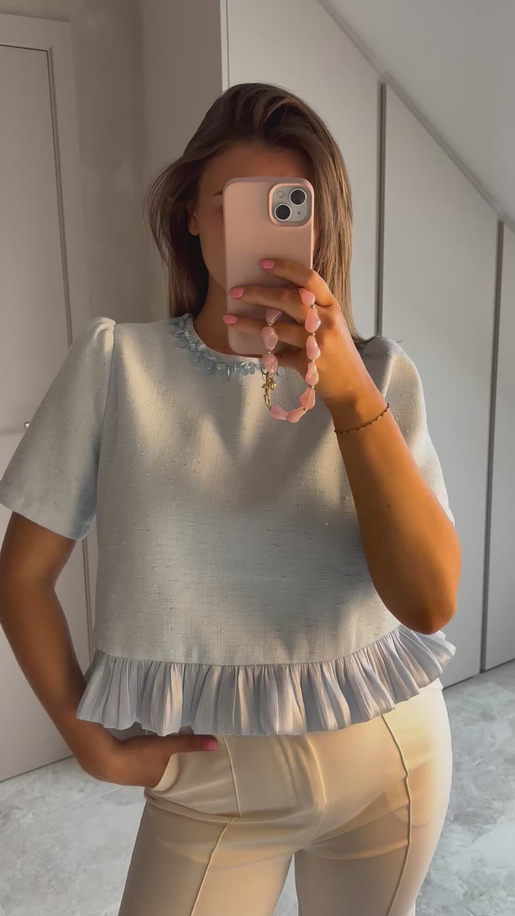 Blue Belle Top